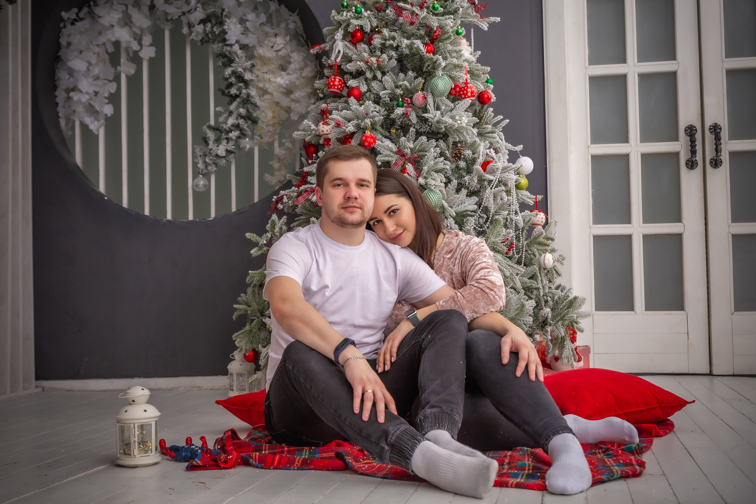 Новогодняя съемка большой семьи. Репортажный, семейный, свадебный фотограф Санкт-Петербург Ольга Лесюк