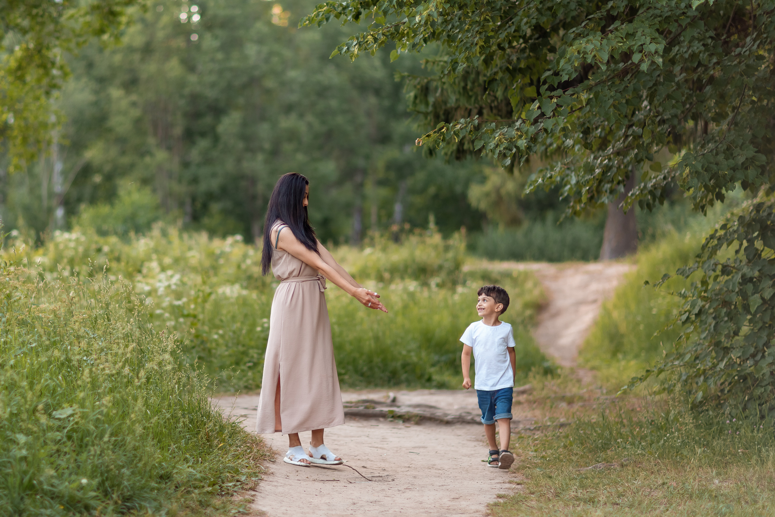 Летняя семейная съемка в Шуваловском парке. Репортажный, семейный, свадебный фотограф Санкт-Петербург Ольга Лесюк