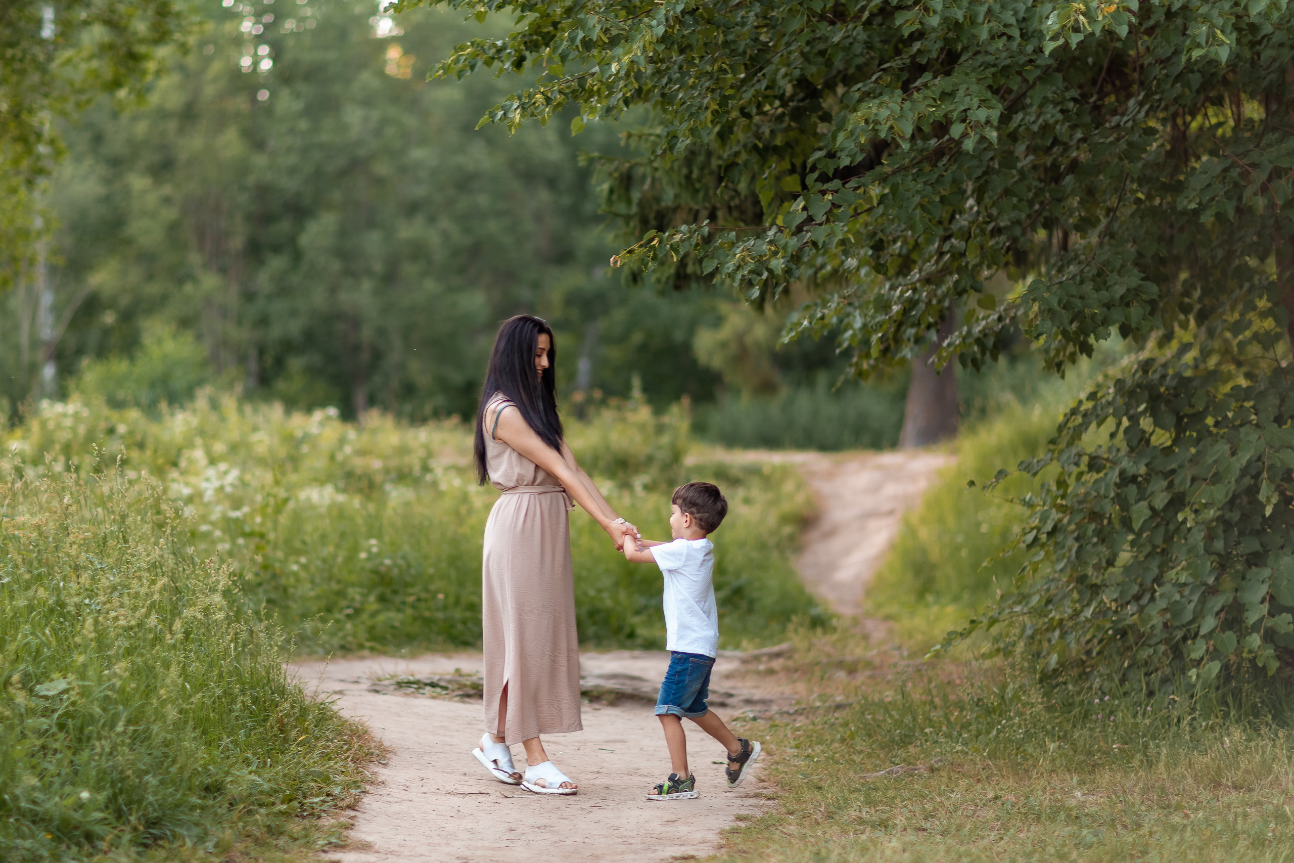 Летняя семейная съемка в Шуваловском парке. Репортажный, семейный, свадебный фотограф Санкт-Петербург Ольга Лесюк