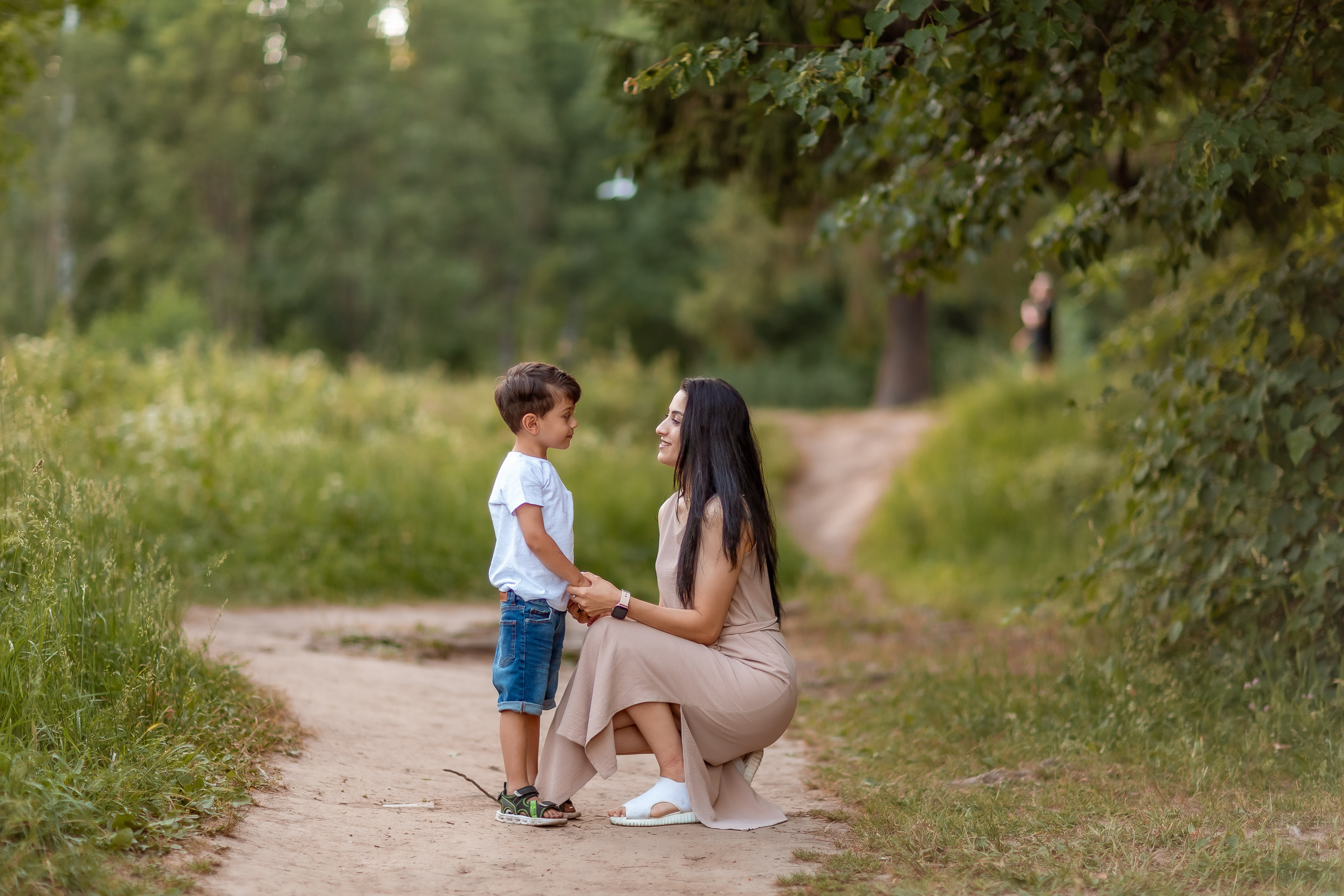 Летняя семейная съемка в Шуваловском парке. Репортажный, семейный, свадебный фотограф Санкт-Петербург Ольга Лесюк