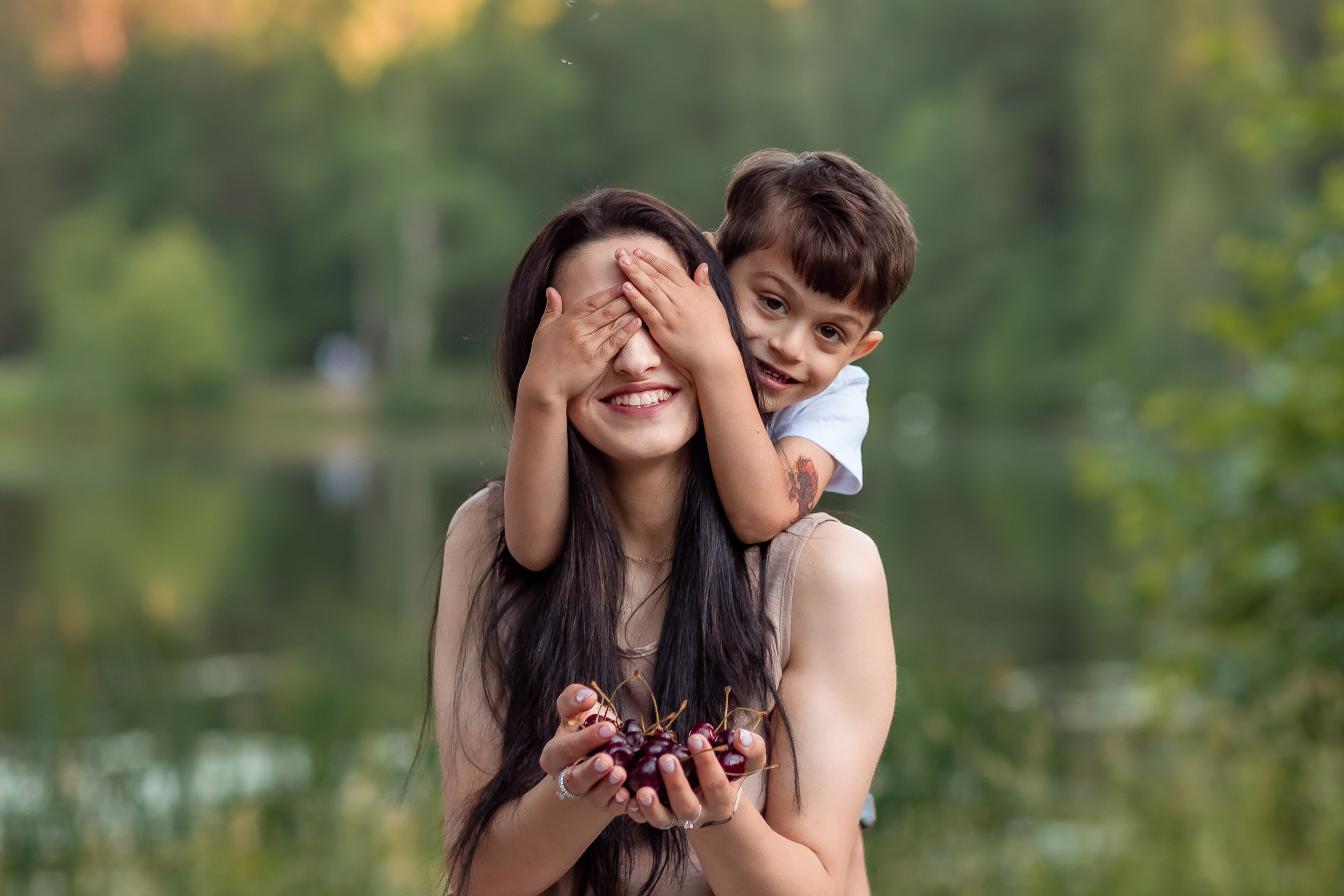 Летняя семейная съемка в Шуваловском парке. Репортажный, семейный, свадебный фотограф Санкт-Петербург Ольга Лесюк
