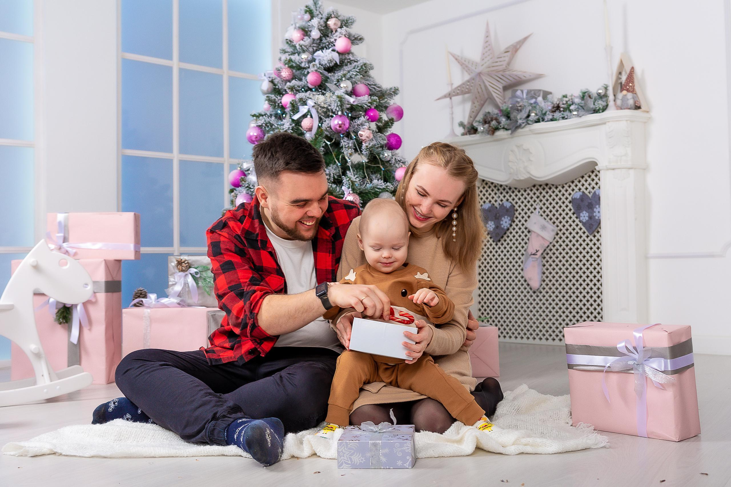 Новогодня съемка Олфи студия. Репортажный, семейный, свадебный фотограф Санкт-Петербург Ольга Лесюк