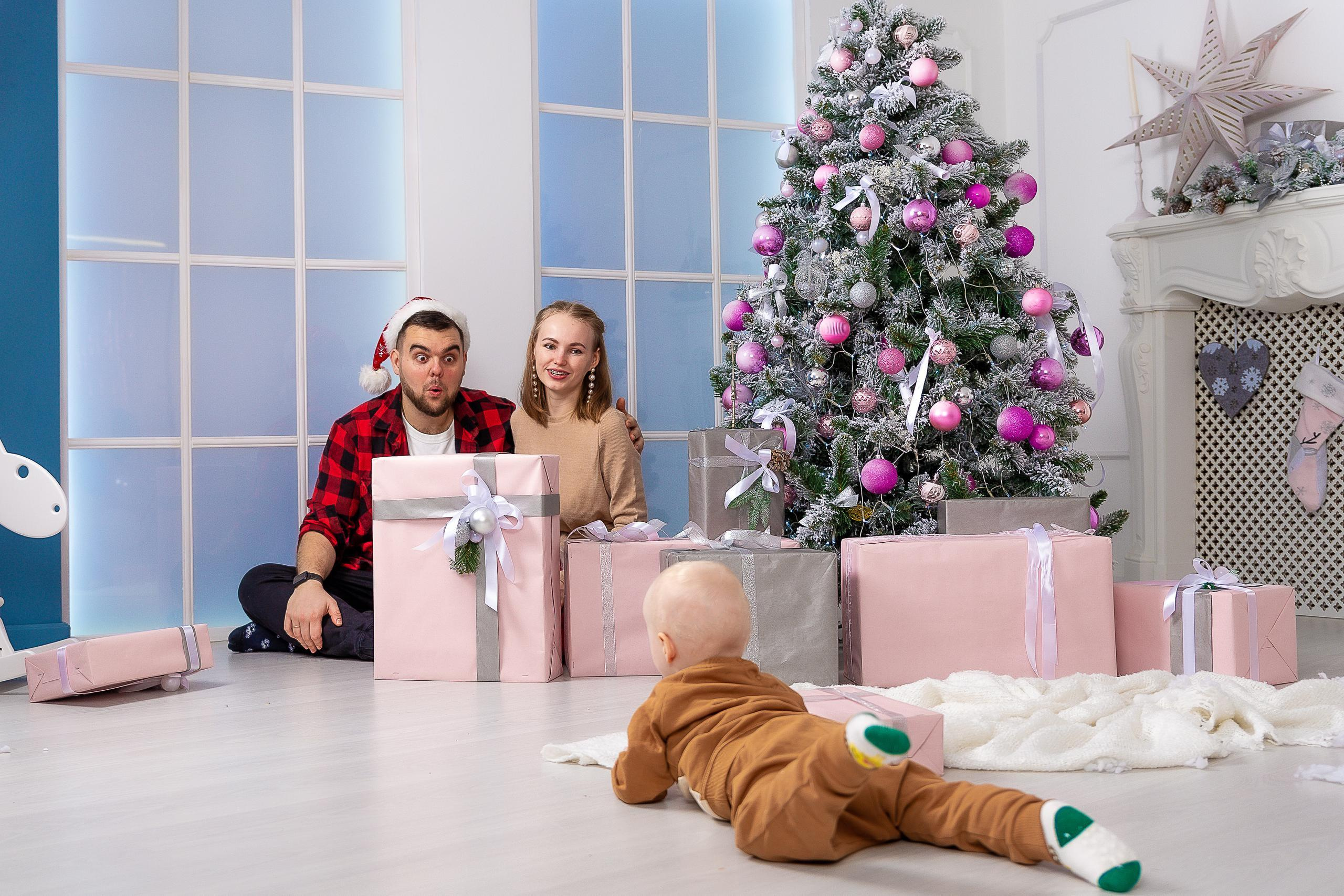 Новогодня съемка Олфи студия. Репортажный, семейный, свадебный фотограф Санкт-Петербург Ольга Лесюк