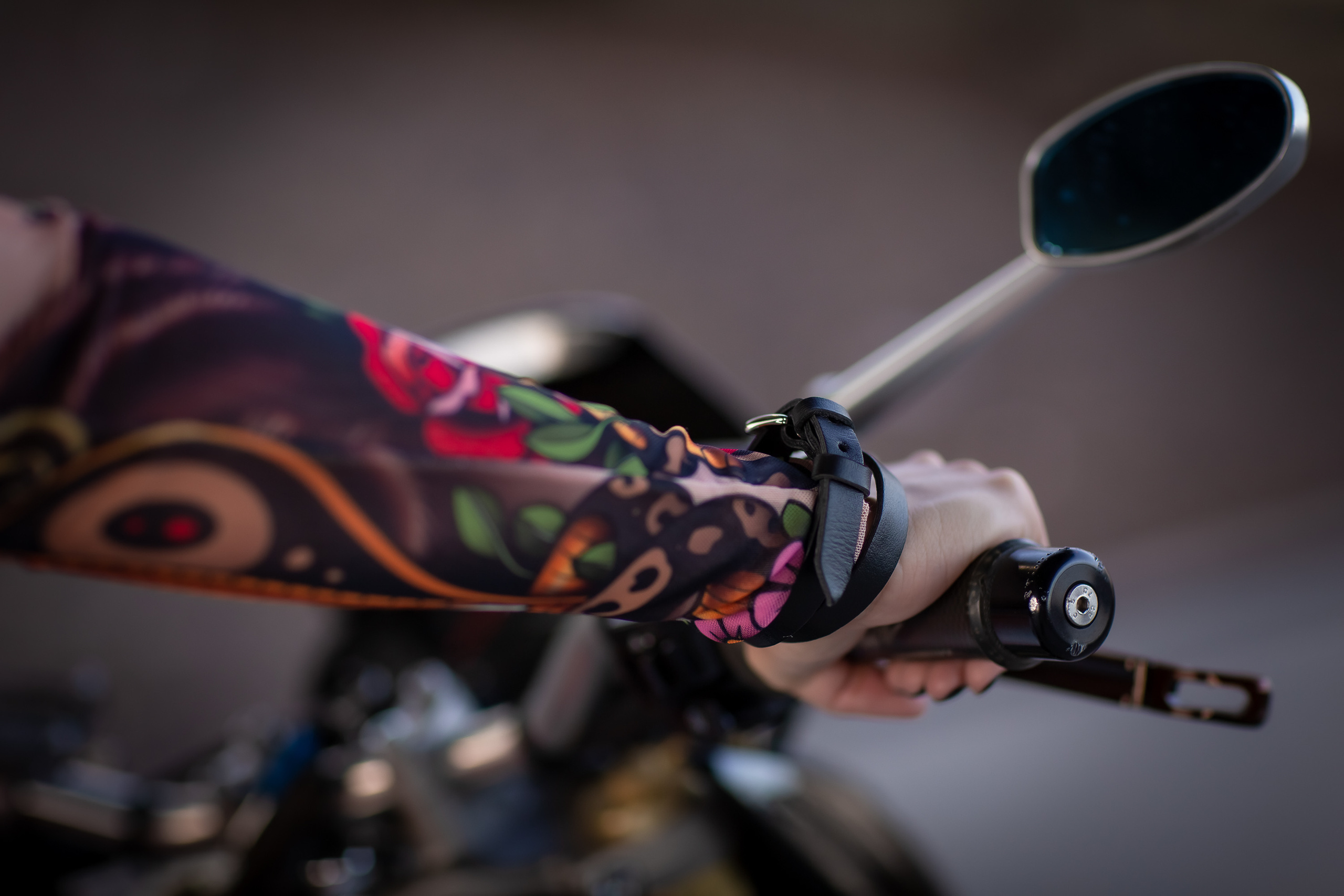 Ирочка, фотосессия с мотоциклом. Репортажный, семейный, свадебный фотограф Санкт-Петербург Ольга Лесюк