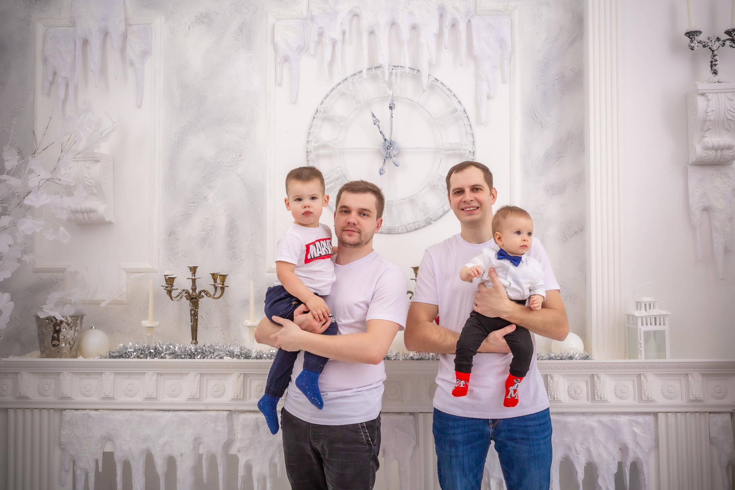 Новогодняя съемка большой семьи. Репортажный, семейный, свадебный фотограф Санкт-Петербург Ольга Лесюк