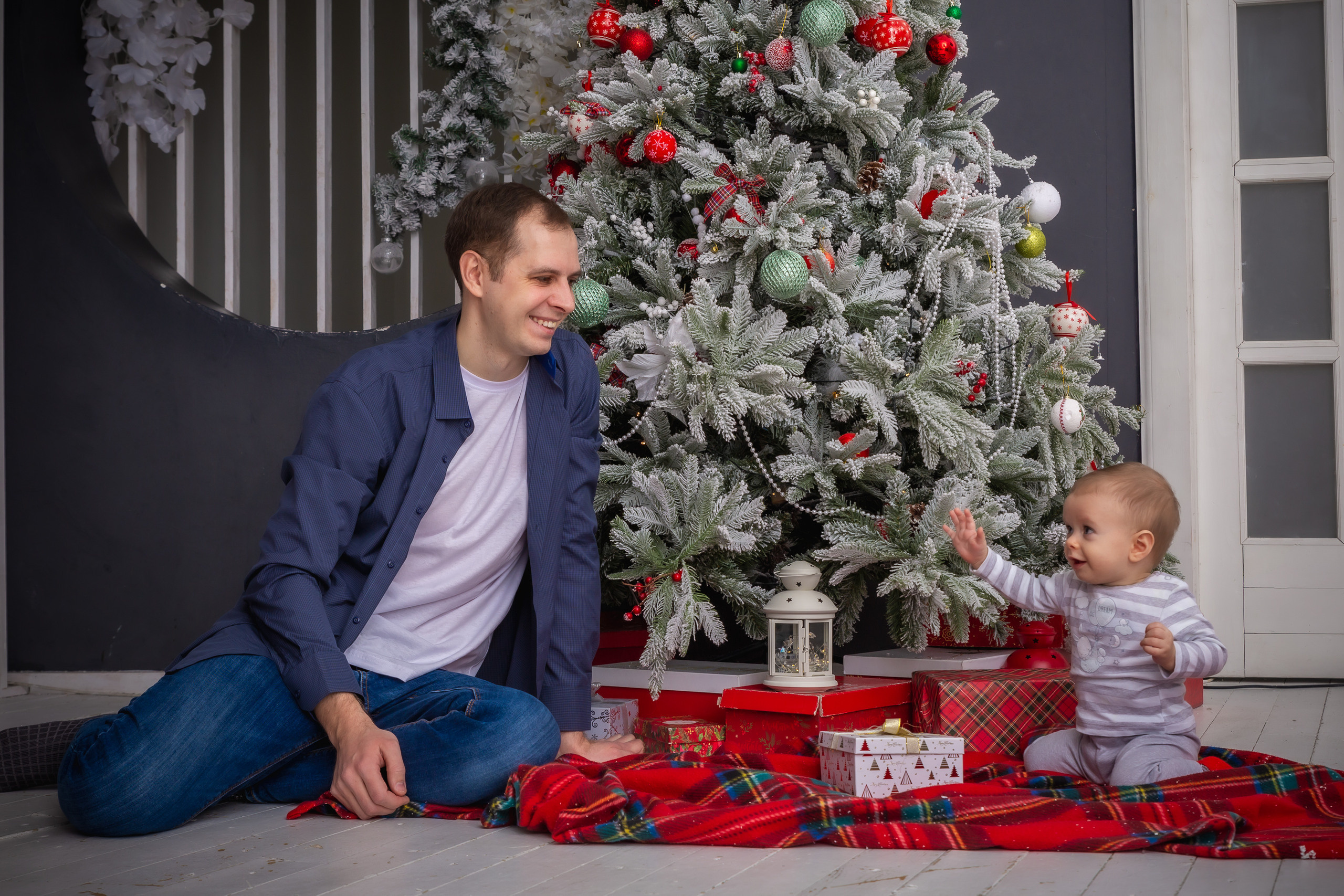 Новогодняя съемка большой семьи. Репортажный, семейный, свадебный фотограф Санкт-Петербург Ольга Лесюк