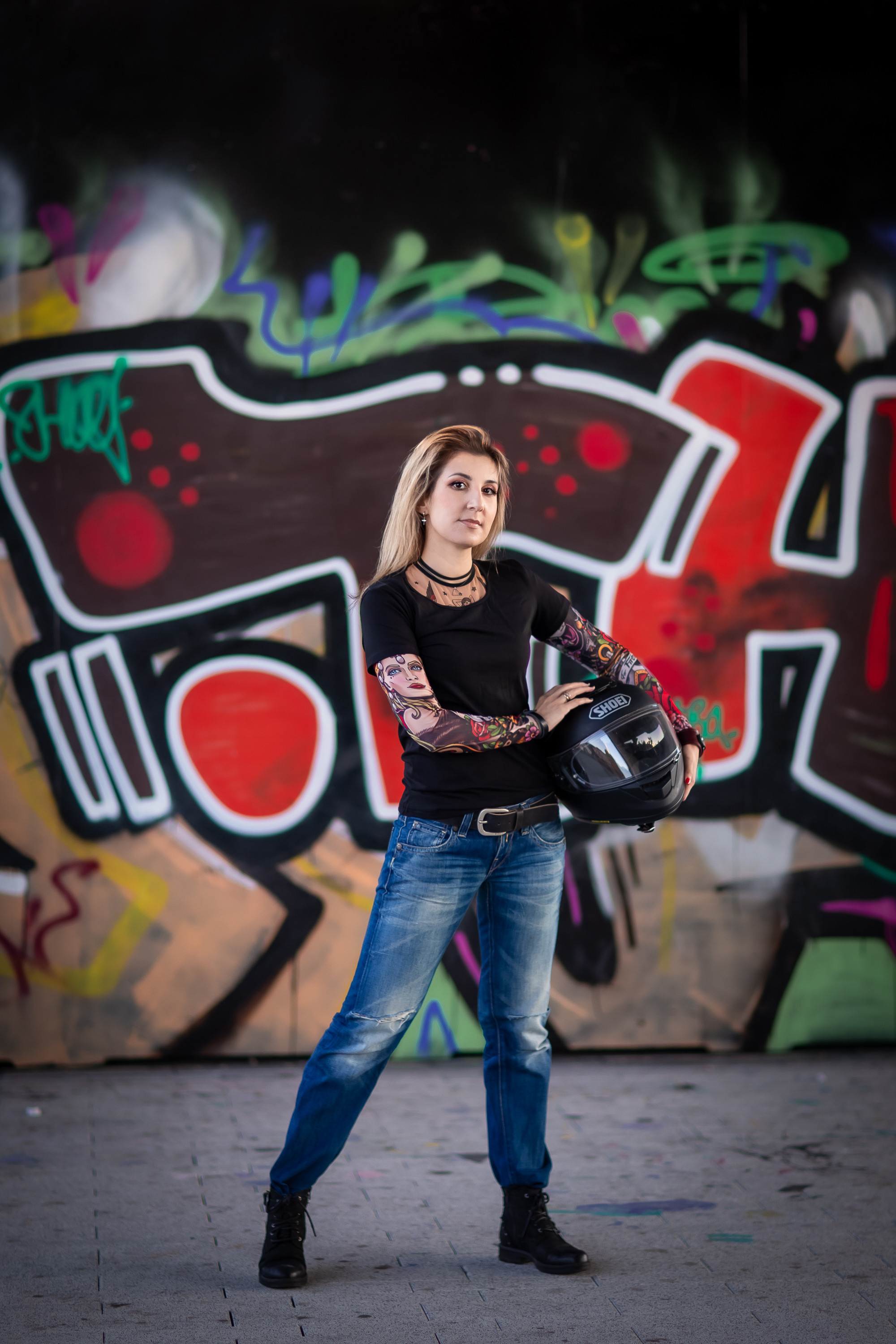 Ирочка, фотосессия с мотоциклом. Репортажный, семейный, свадебный фотограф Санкт-Петербург Ольга Лесюк