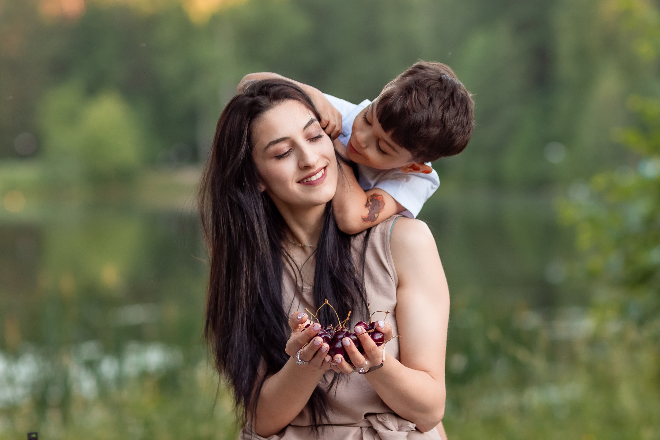 Летняя семейная съемка в Шуваловском парке. Репортажный, семейный, свадебный фотограф Санкт-Петербург Ольга Лесюк