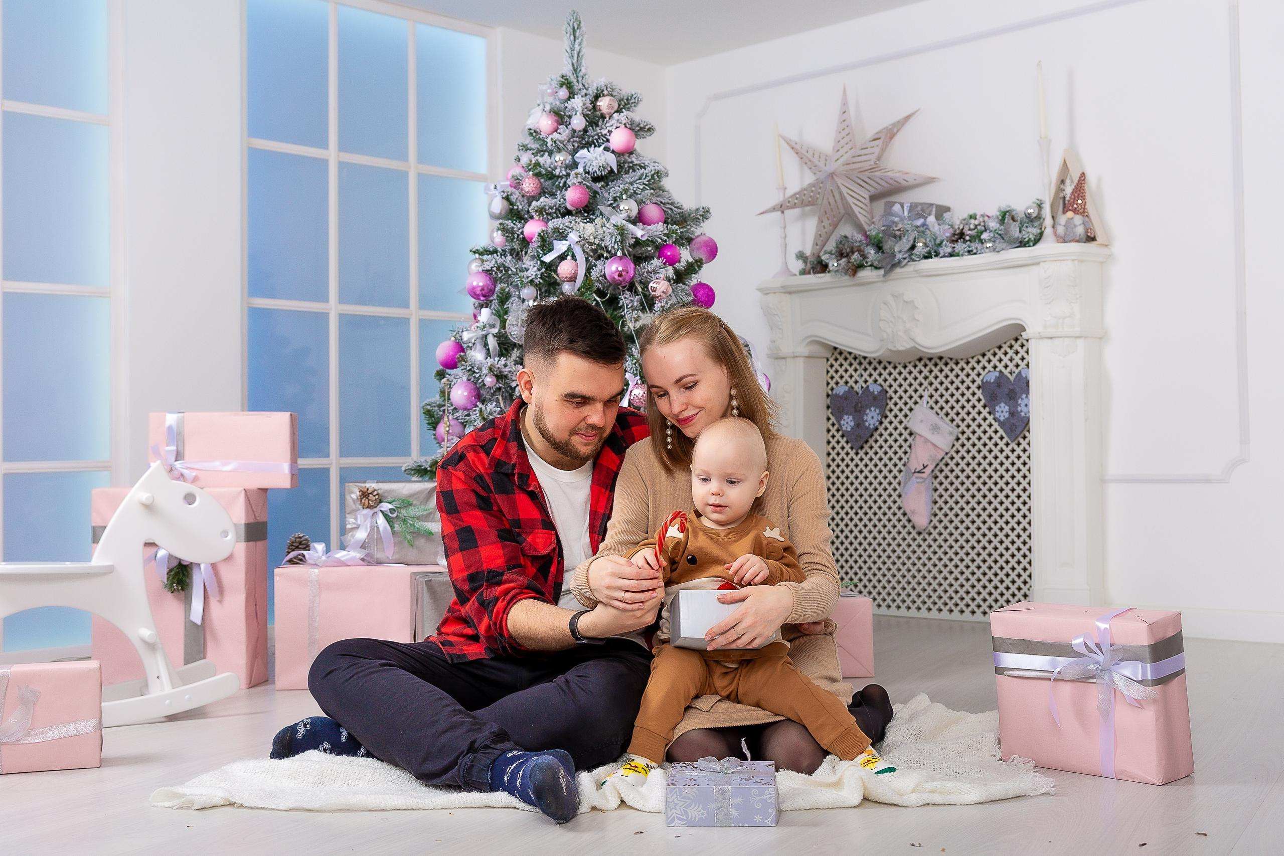 Новогодня съемка Олфи студия. Репортажный, семейный, свадебный фотограф Санкт-Петербург Ольга Лесюк