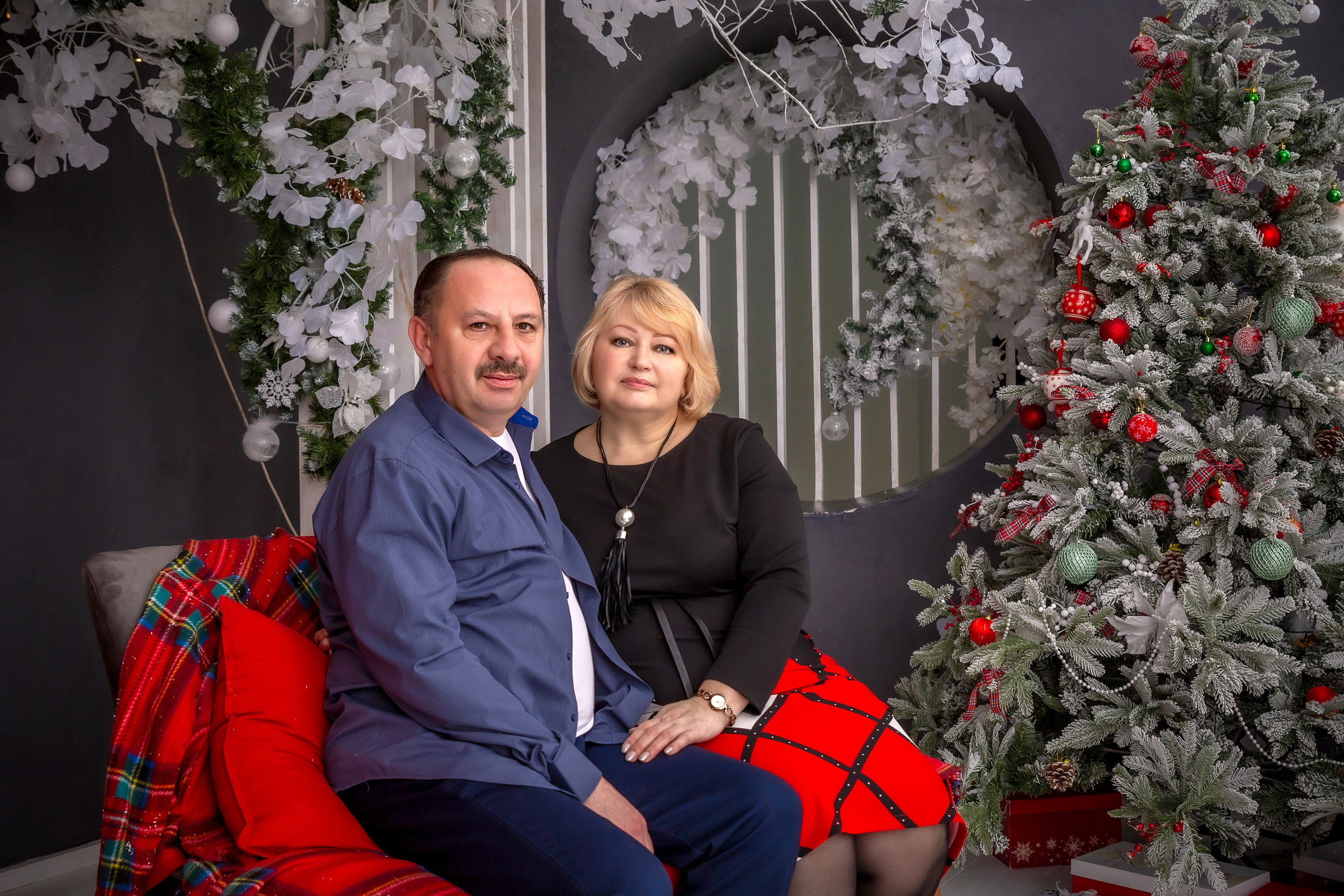 Новогодняя съемка большой семьи. Репортажный, семейный, свадебный фотограф Санкт-Петербург Ольга Лесюк