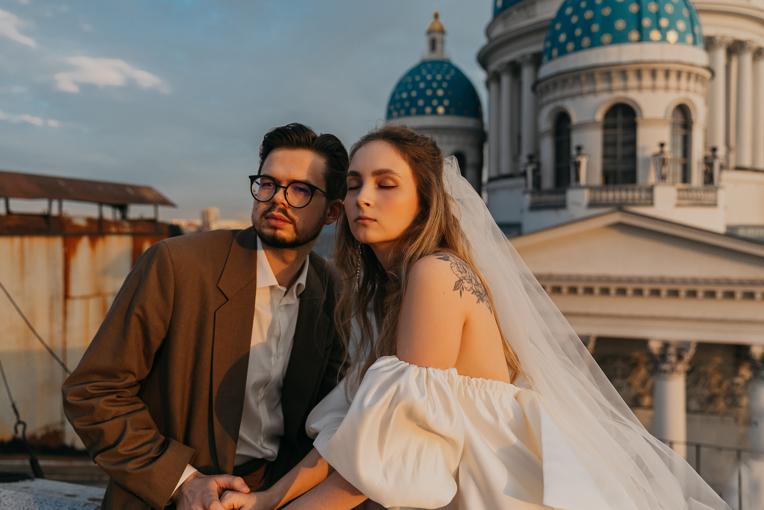 Закатные программисты. Свадебный фотограф в Санкт-Петербурге