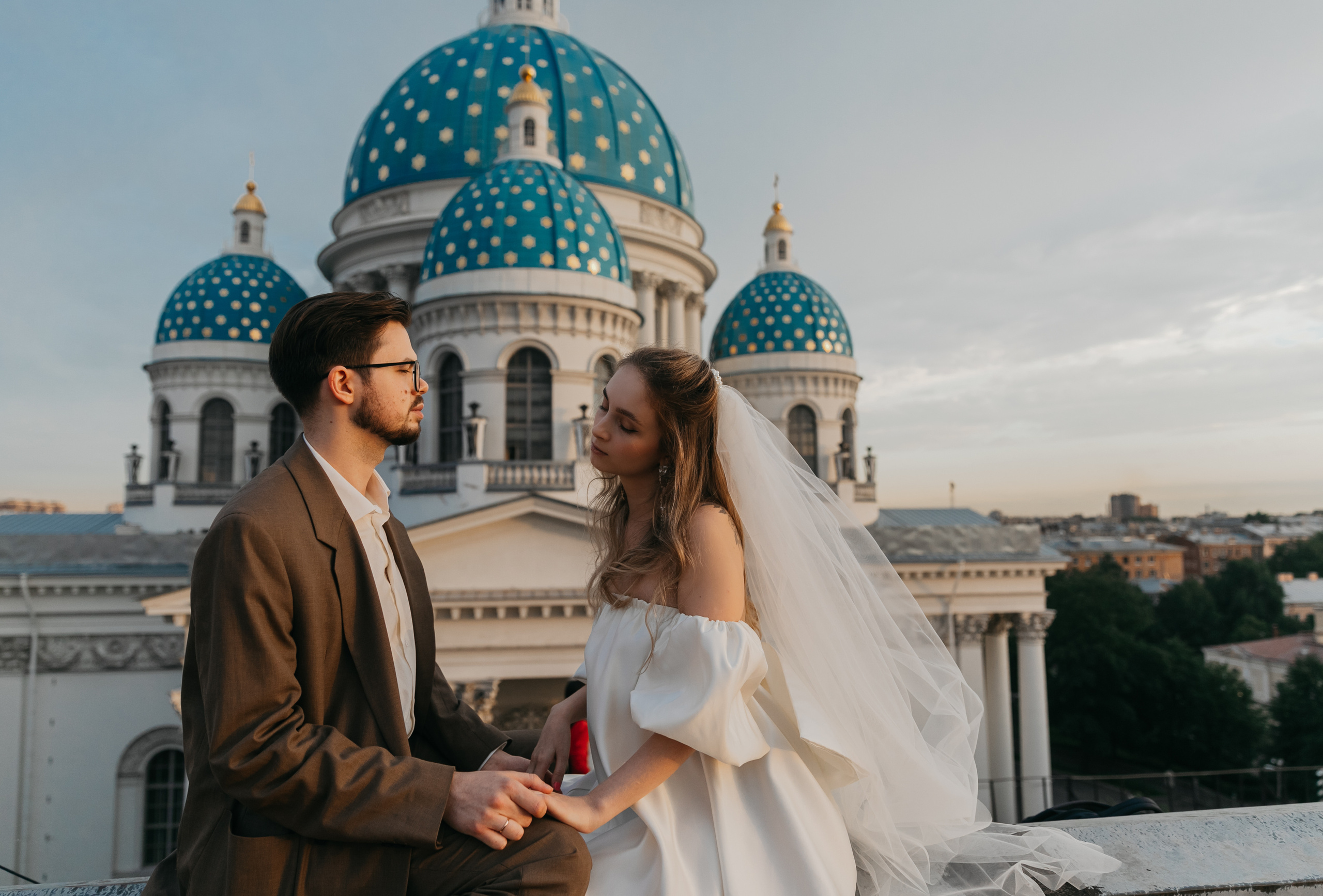 Закатные программисты. Свадебный фотограф в Санкт-Петербурге