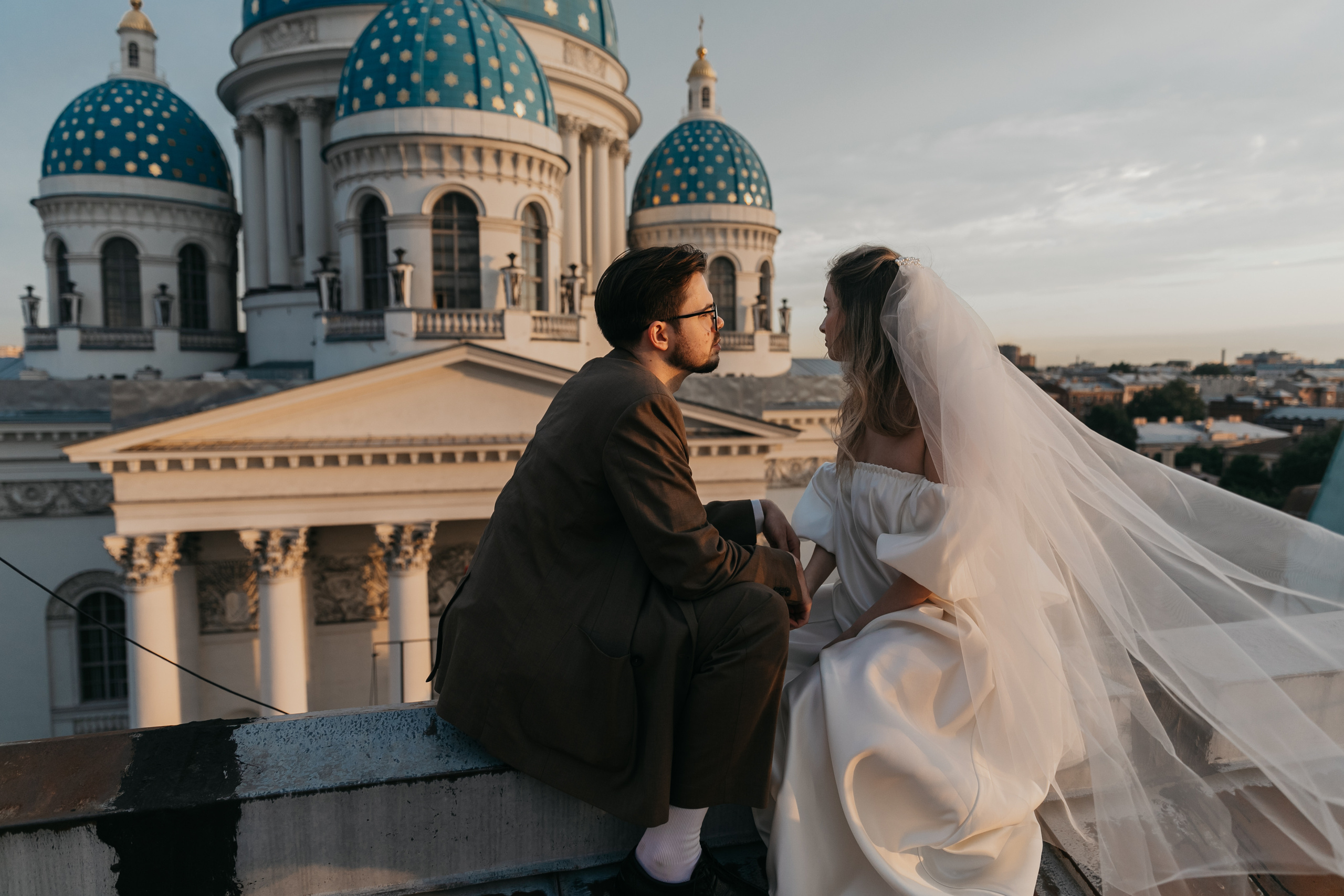 Закатные программисты. Свадебный фотограф в Санкт-Петербурге