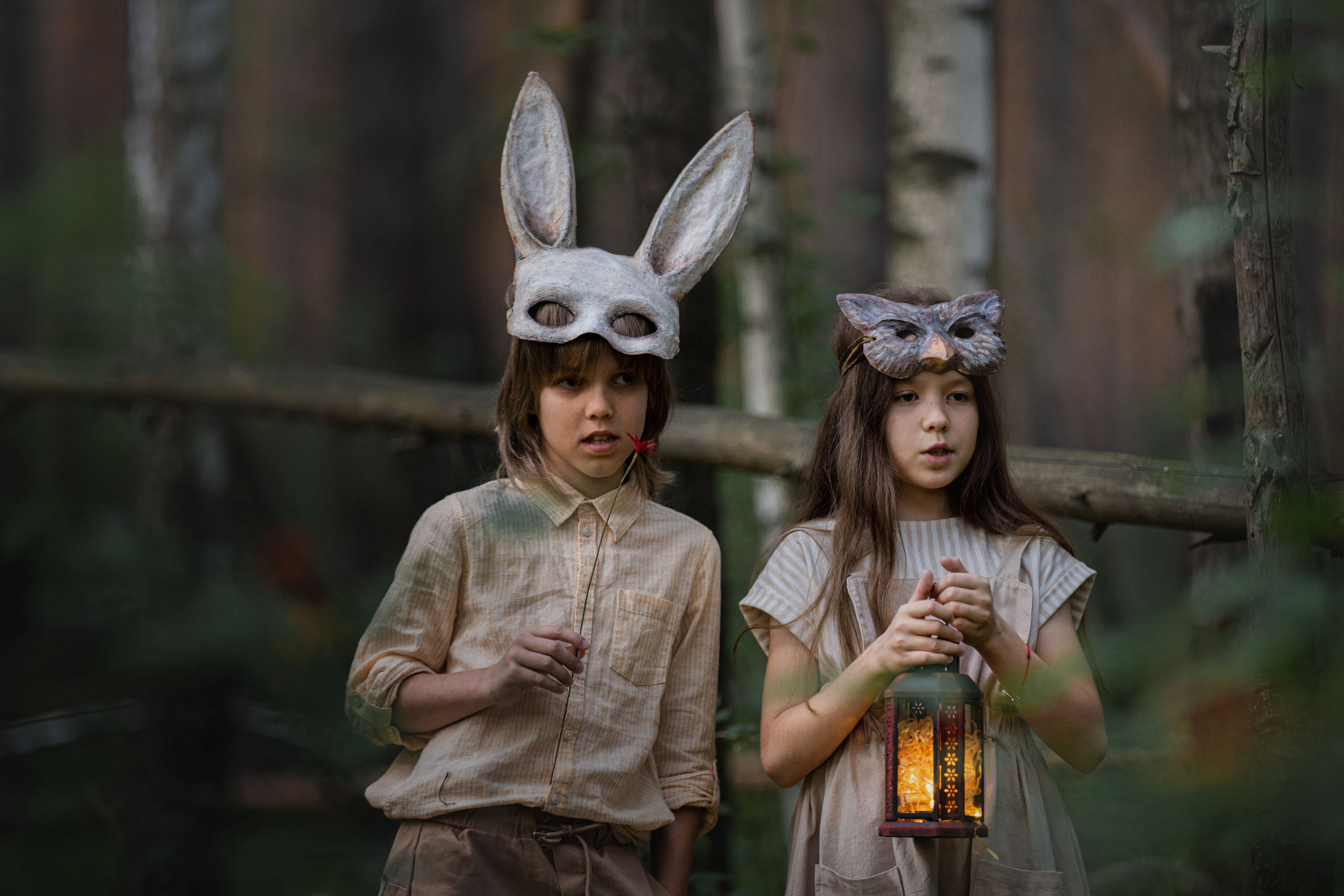 Маски (детская тематическая съемка). Kameramotor74