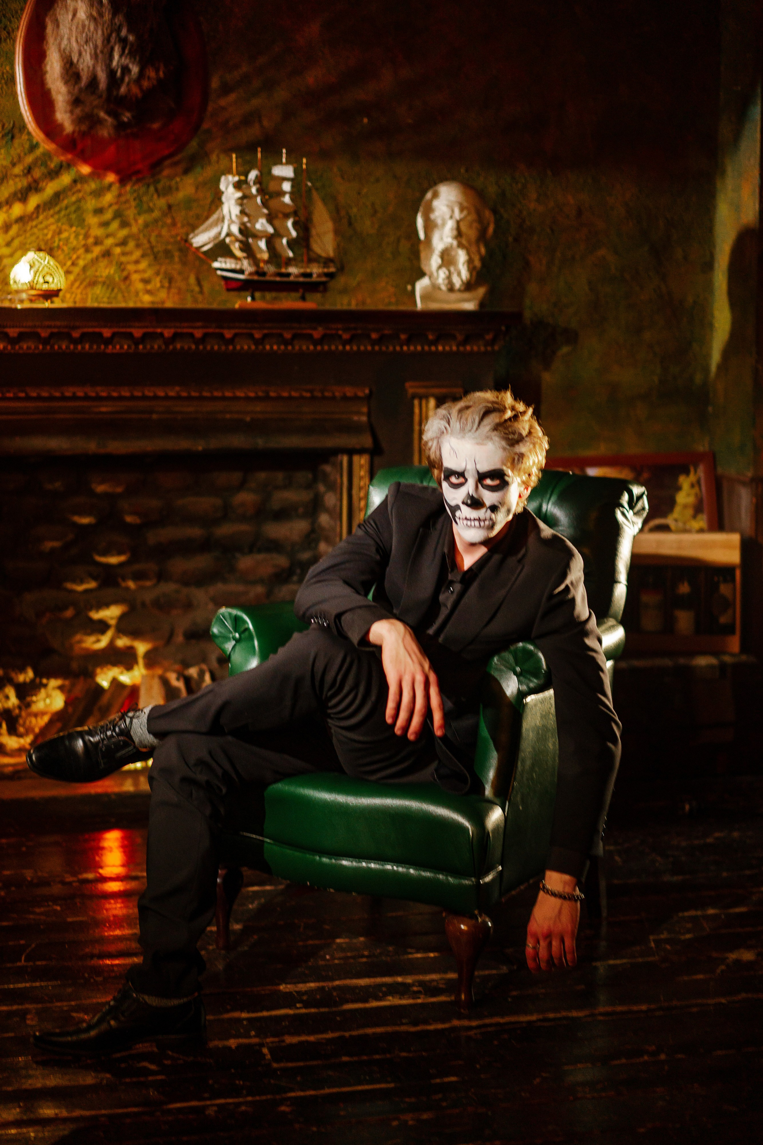 Лав стори фотосессия на Helloween в Москве