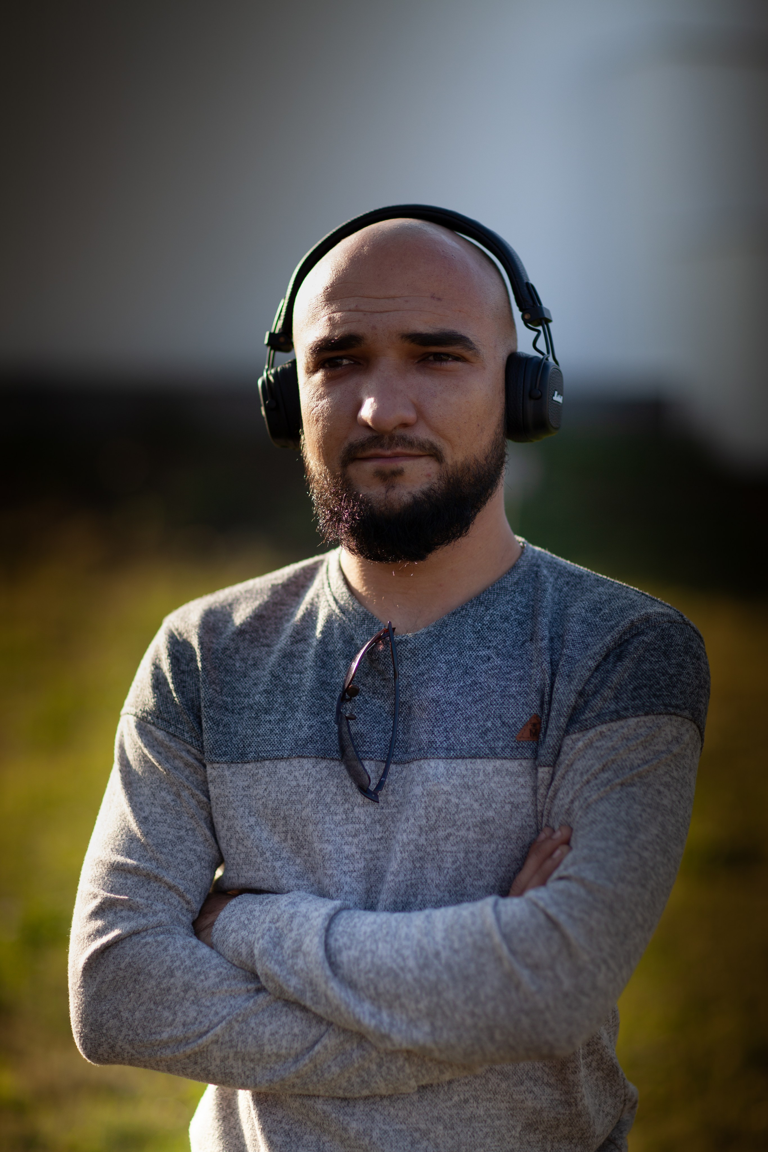 Брутальный мужской портрет. Медиапродюсер, фотограф в Минеральных Водах —Виктор Холодов