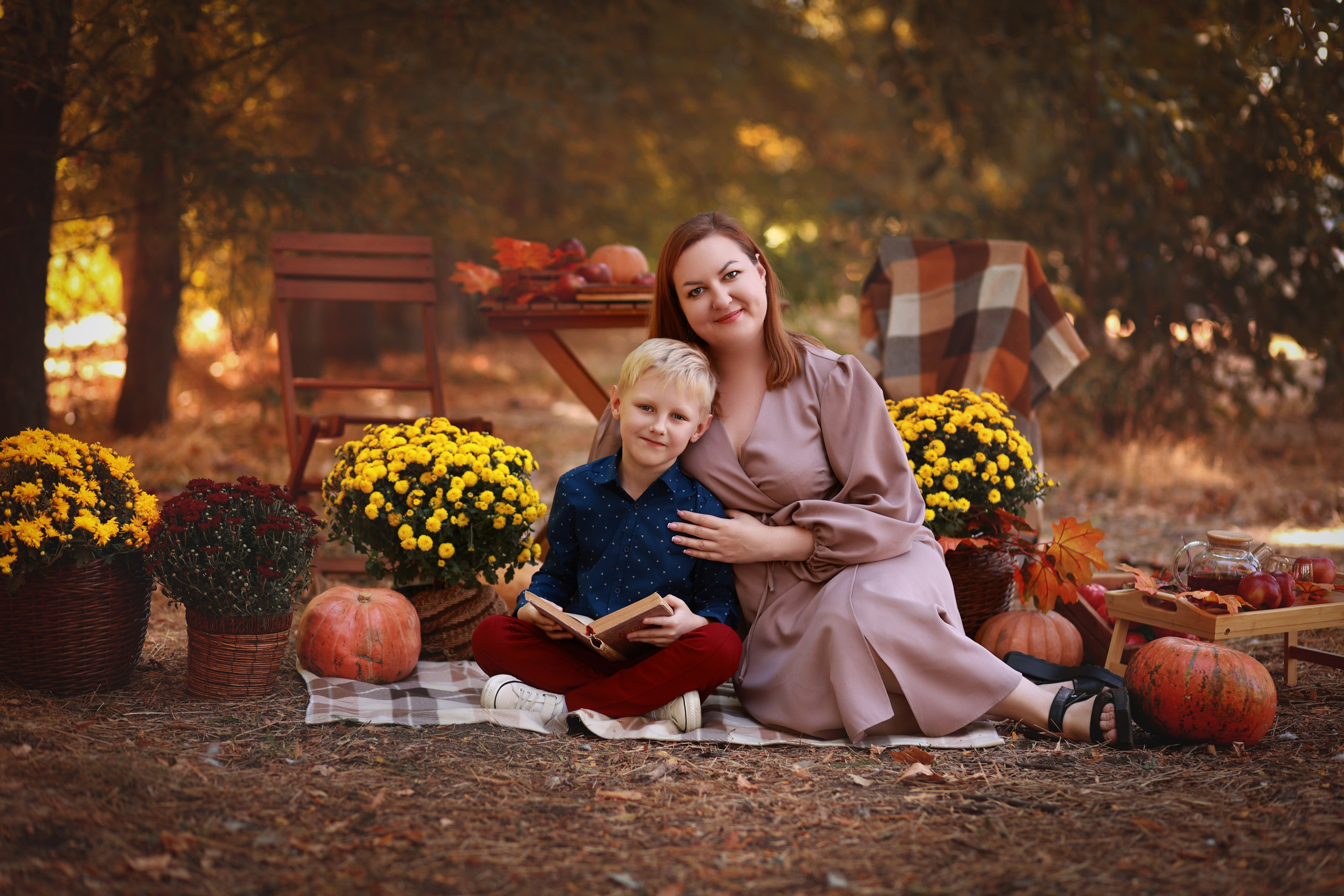 Пикник в парке. Детский семейный фотограф Краснодар