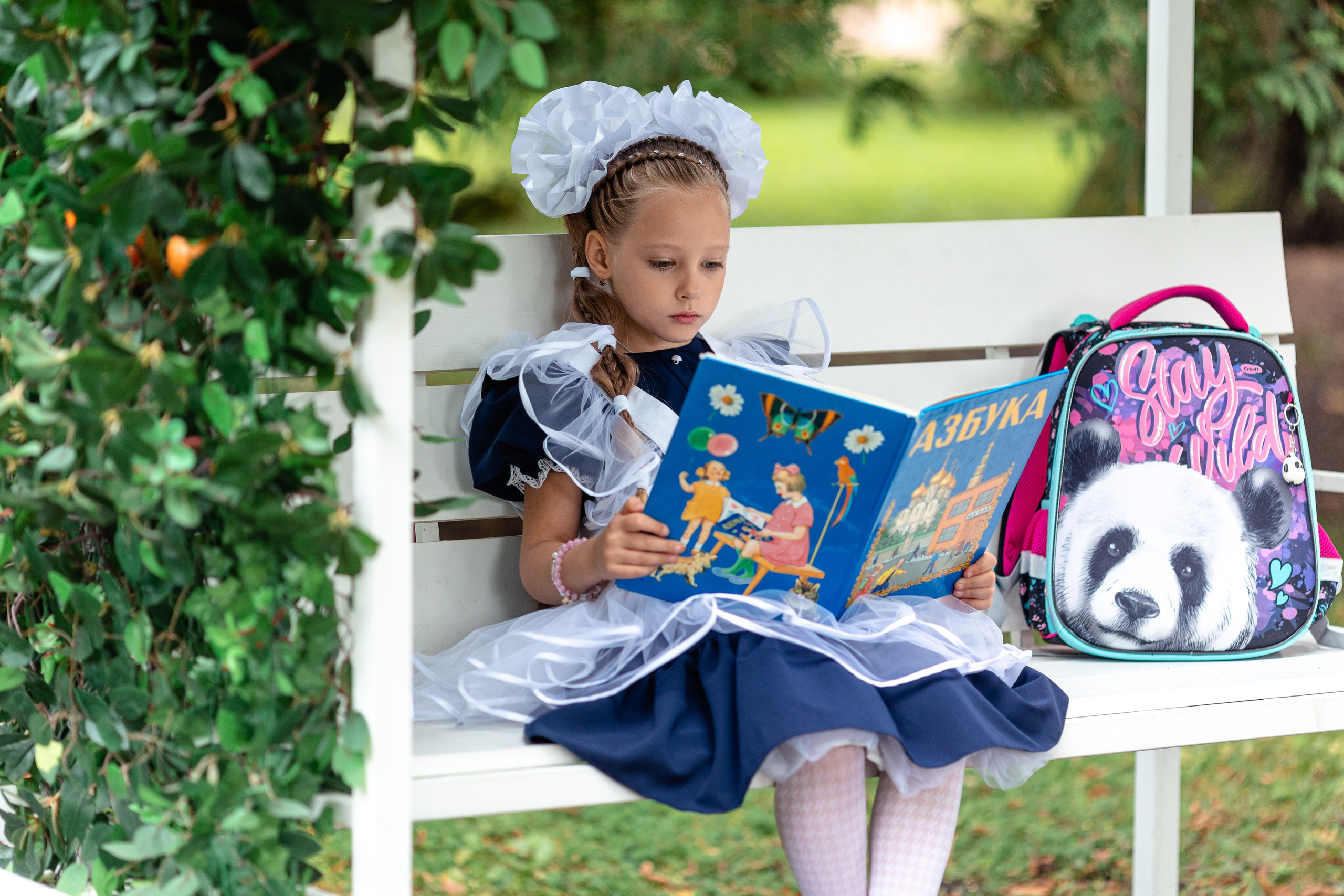 Семейная фотосессия 1-го сентября. Ирина Носова - семейный и детский фотограф