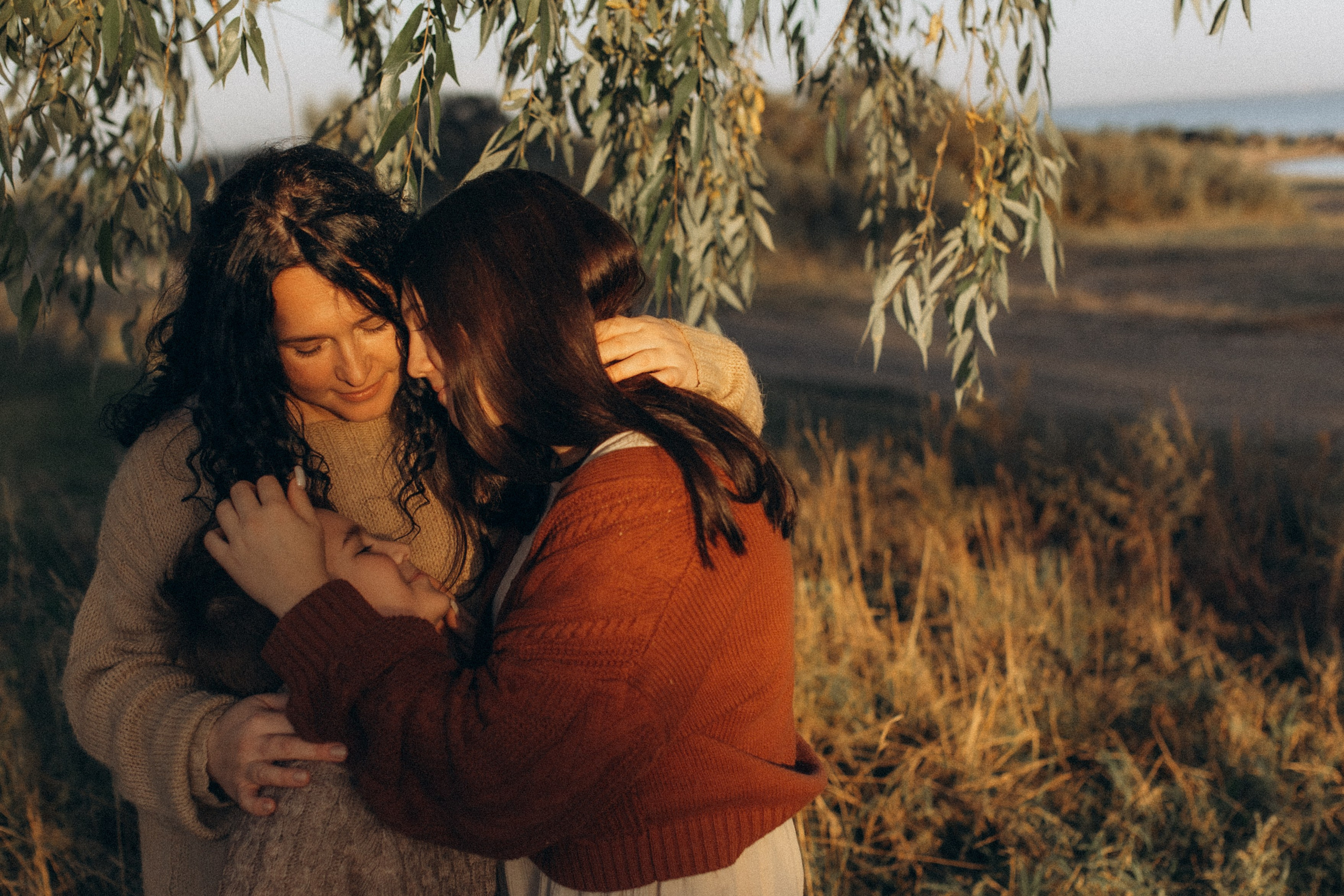 Юля, Милана, Тимур и Добби, осенняя история. Семейный фотограф lifestyle в Новосибирске Елена Шпилевая