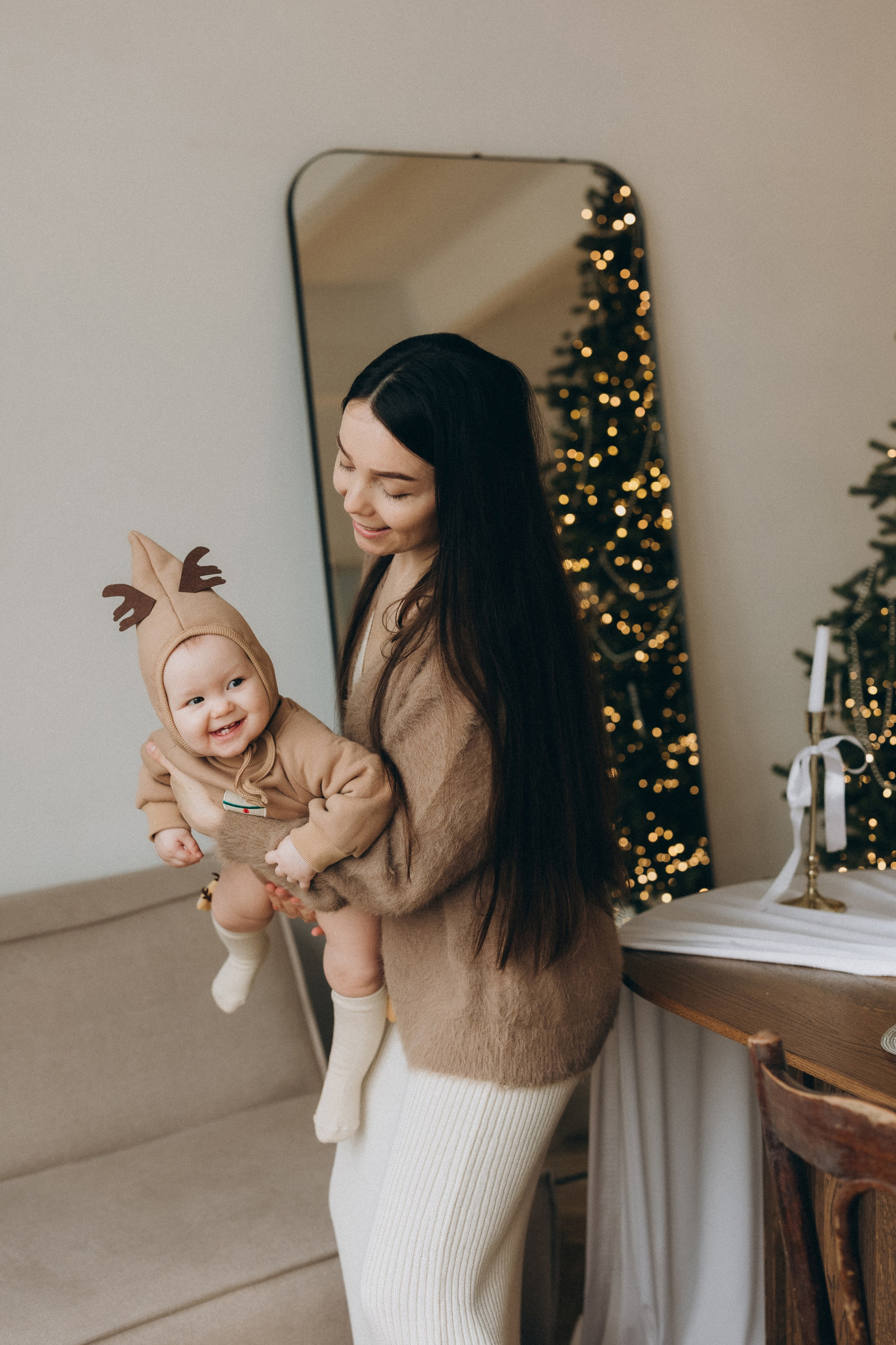 Семейная новогодняя фотосессия. Фотограф Москва Виктория-Антуанетта