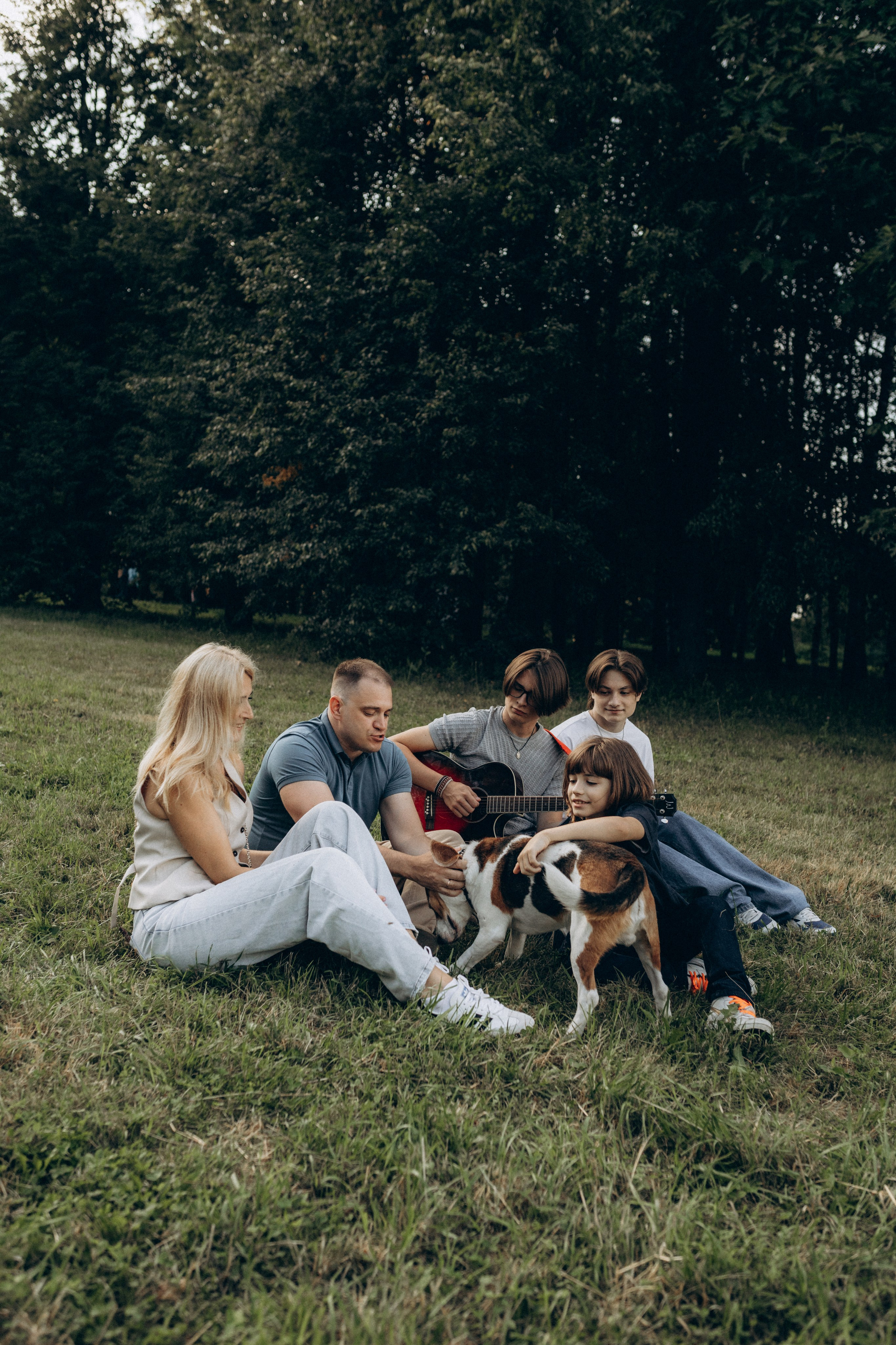 Наташа, Андрей, Эмиль, Стас, Ярослав и Арчи. Фотограф НОГИНСК, Москва, Анастасия Белая
