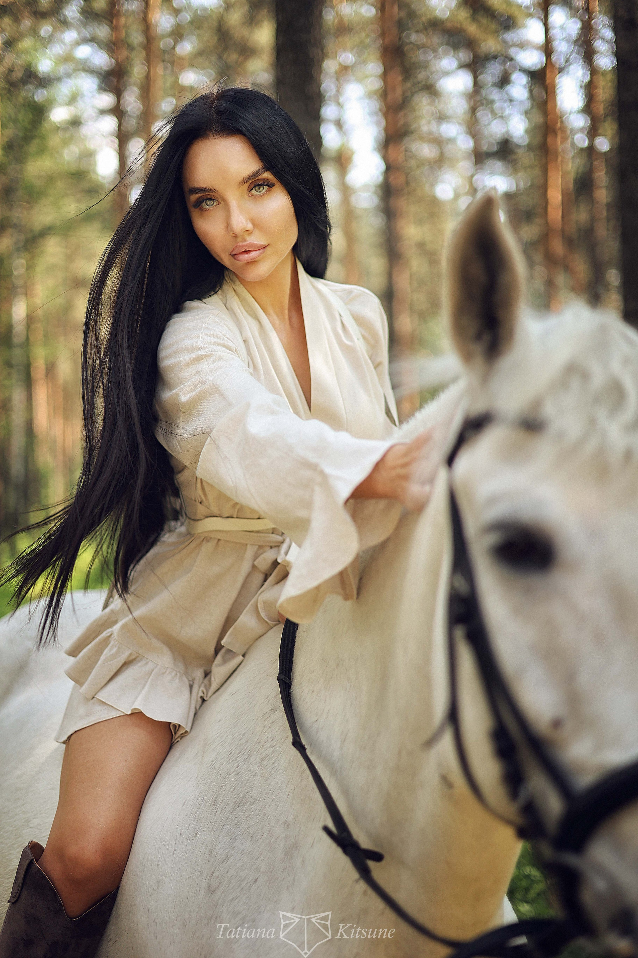 Фотосессии с лошадьми. Эксклюзивный фотограф японских сказок в Екатеринбурге