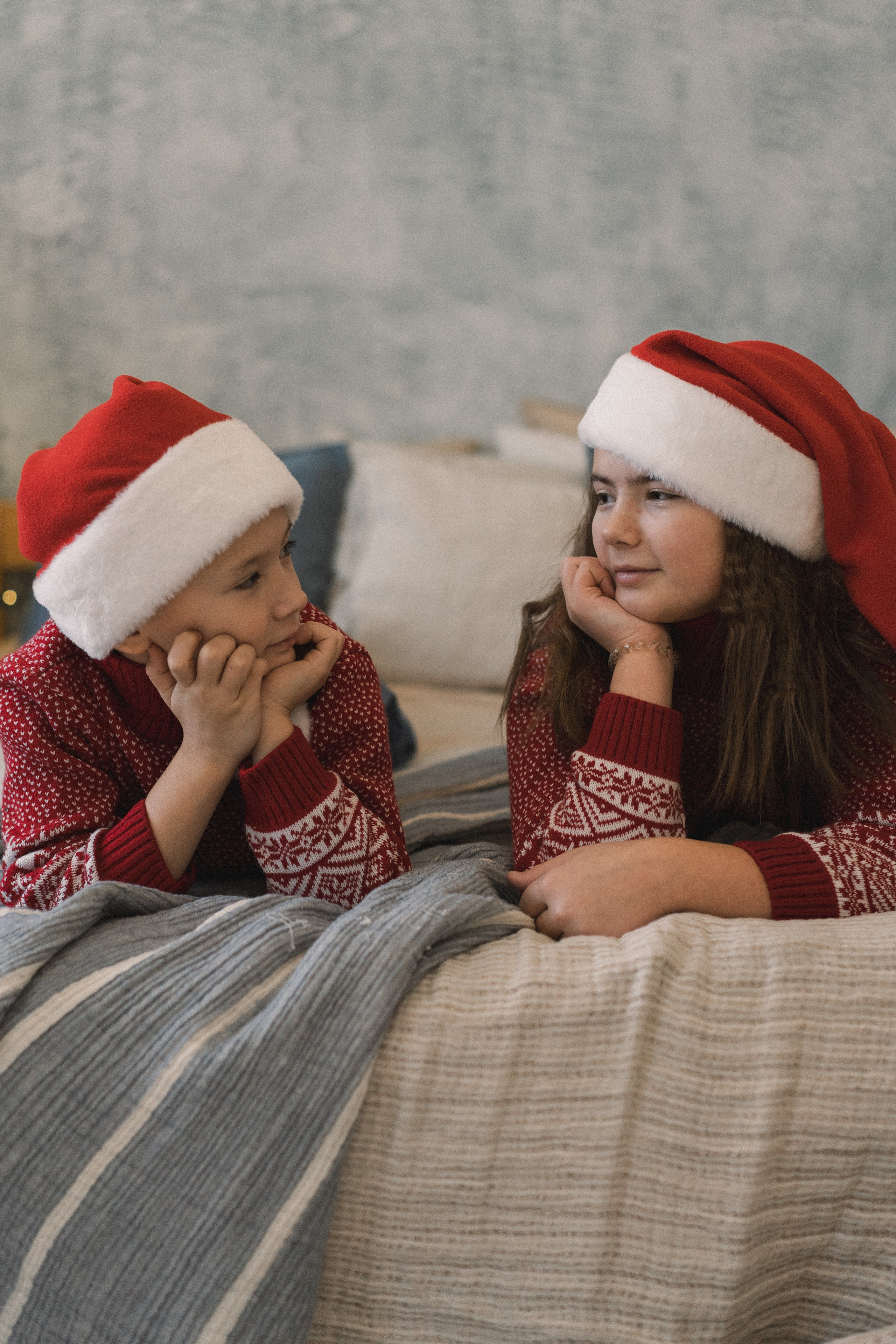 Новогодняя фотосессия мамы и трех детей в студии ВиллаНина. Семейный фотограф Екатеринбург Татьяна Девятых