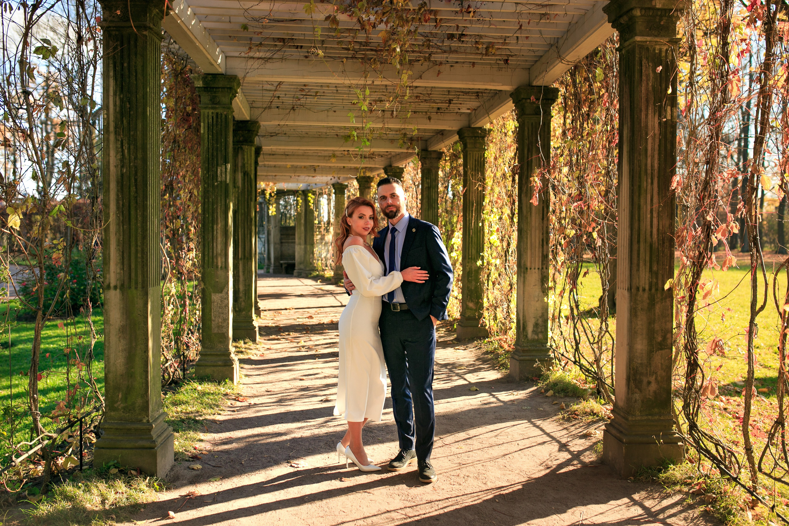 Свадебная сьемка в Пушкине. Свадебный и Репортажный фотограф в Санкт-Петербурге