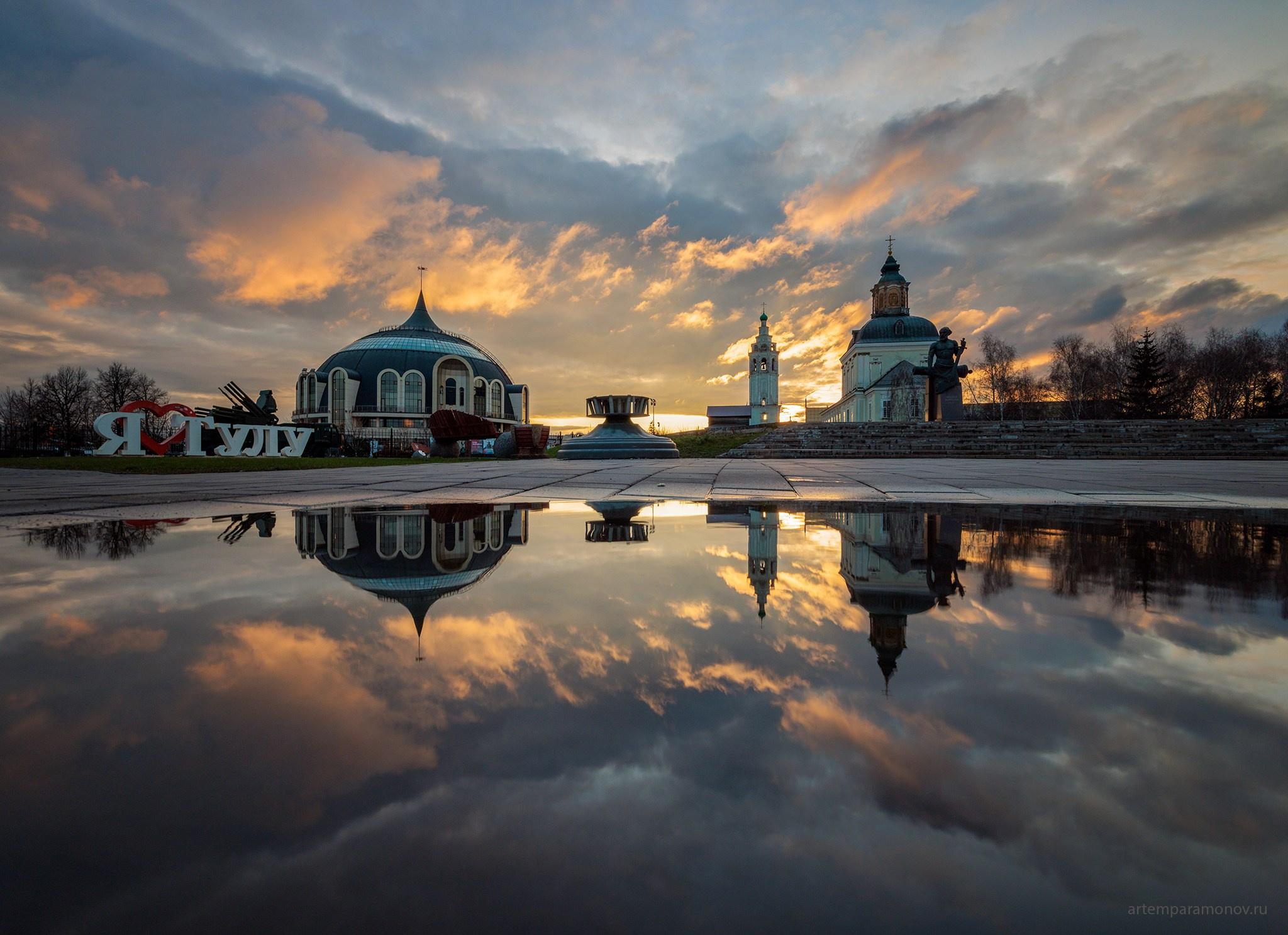 Закат один, но такой разный…. Фотограф Артём Парамонов