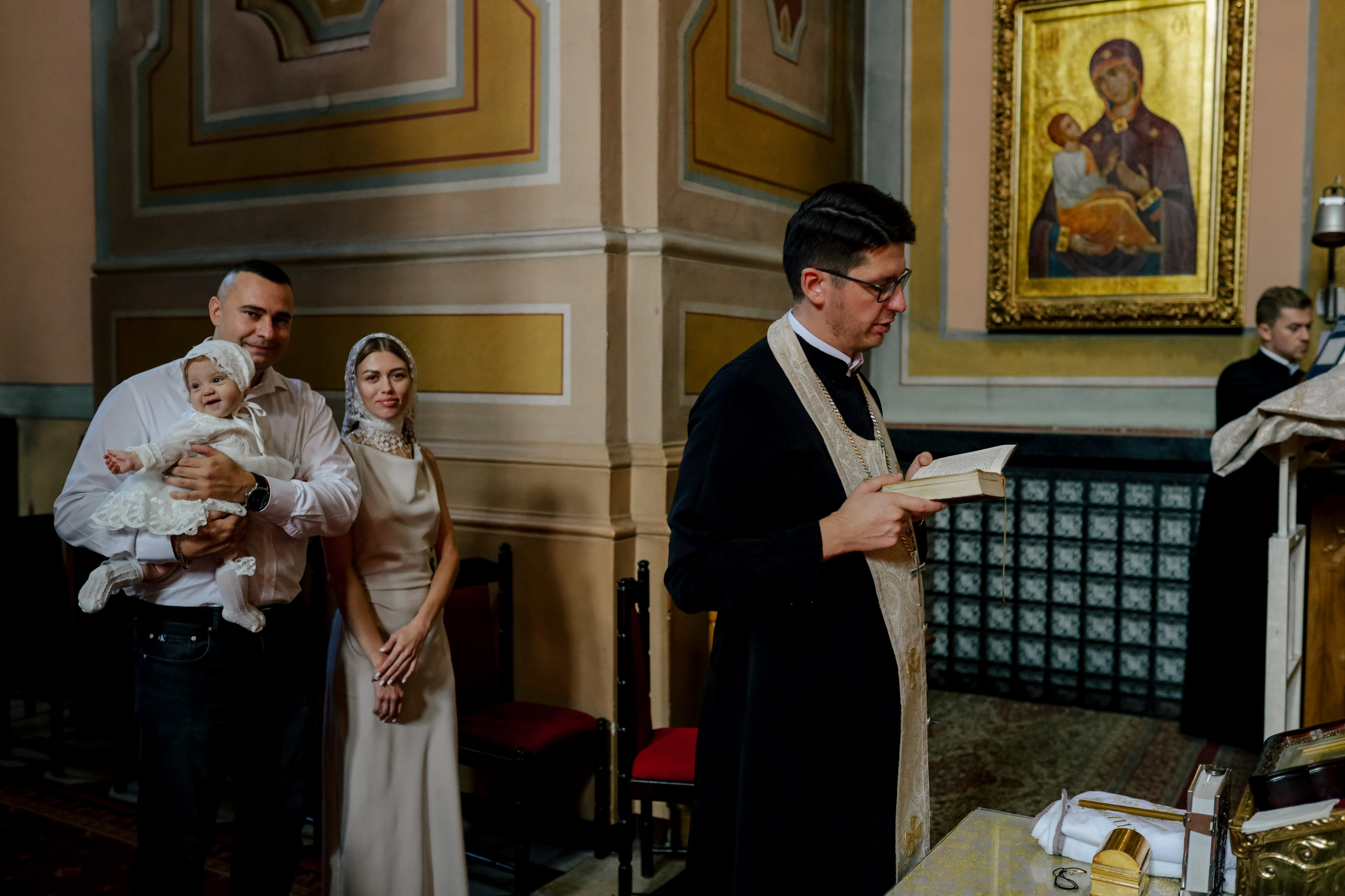 Крещение Эмилии. Свадебный и семейный фотограф в Варшаве