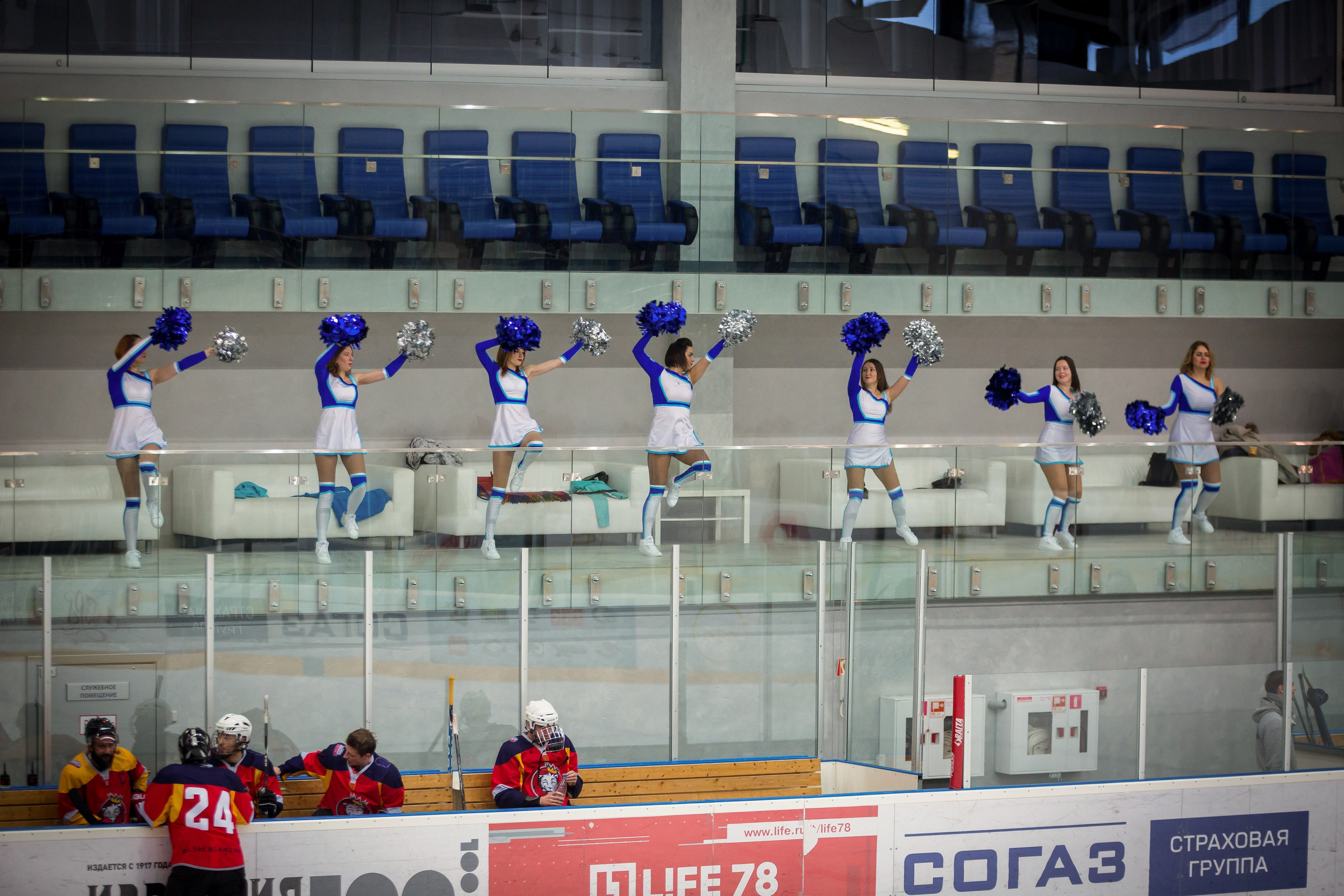 Хоккей для «Work&Sport». Снимаю съемки