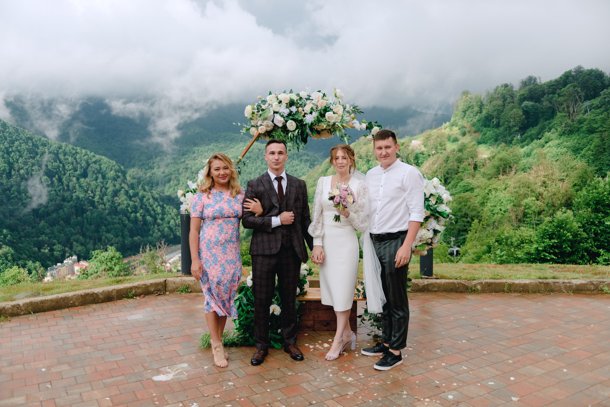 Wedding in Kazbegi Georgia