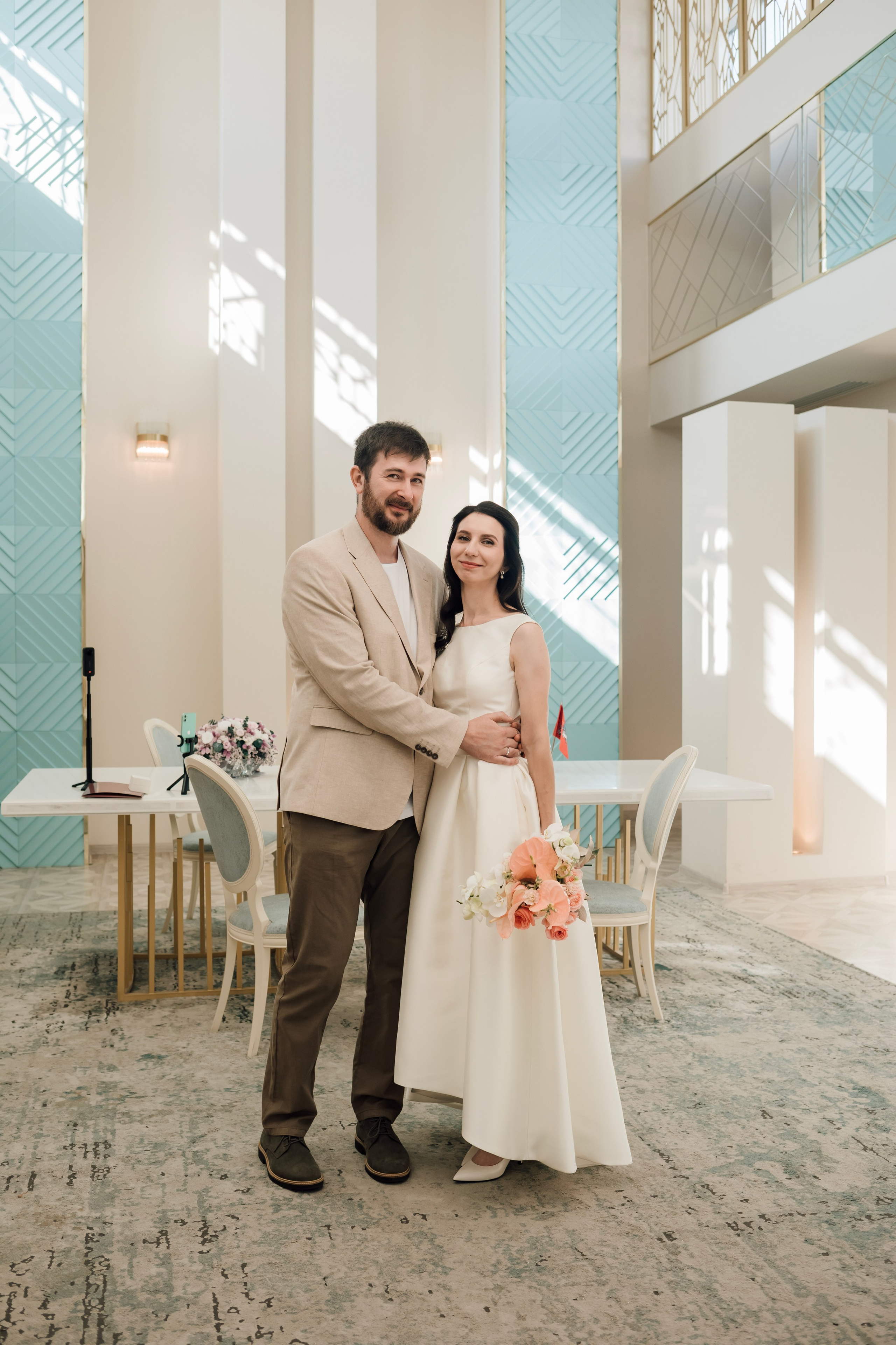 Таня и Миша. Свадьба в лофте. Свадебный и семейный фотограф в Москве Евгения Лисина