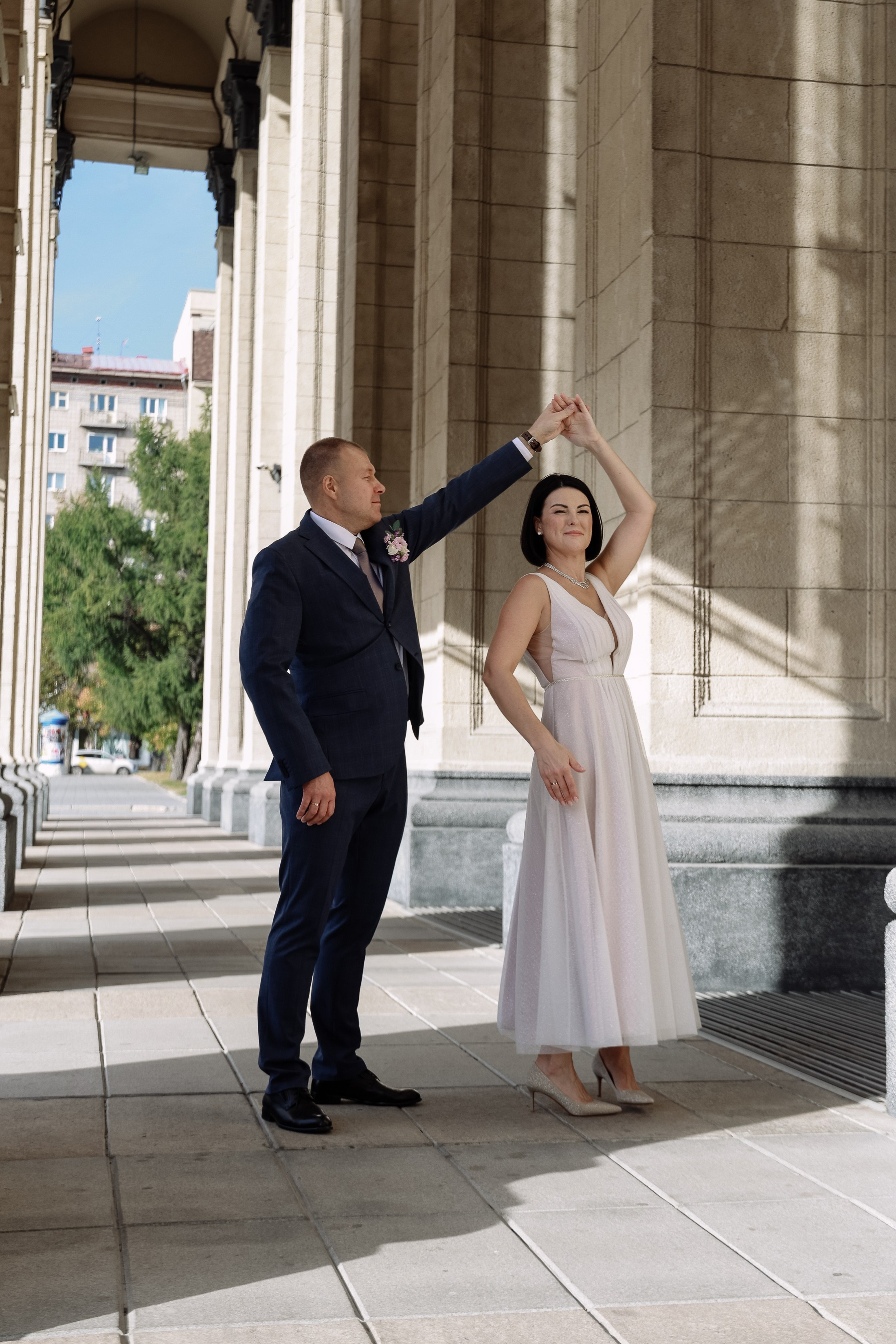 Евгений и Евгения Регистрация и прогулка. Фотограф Юлия Мальцева