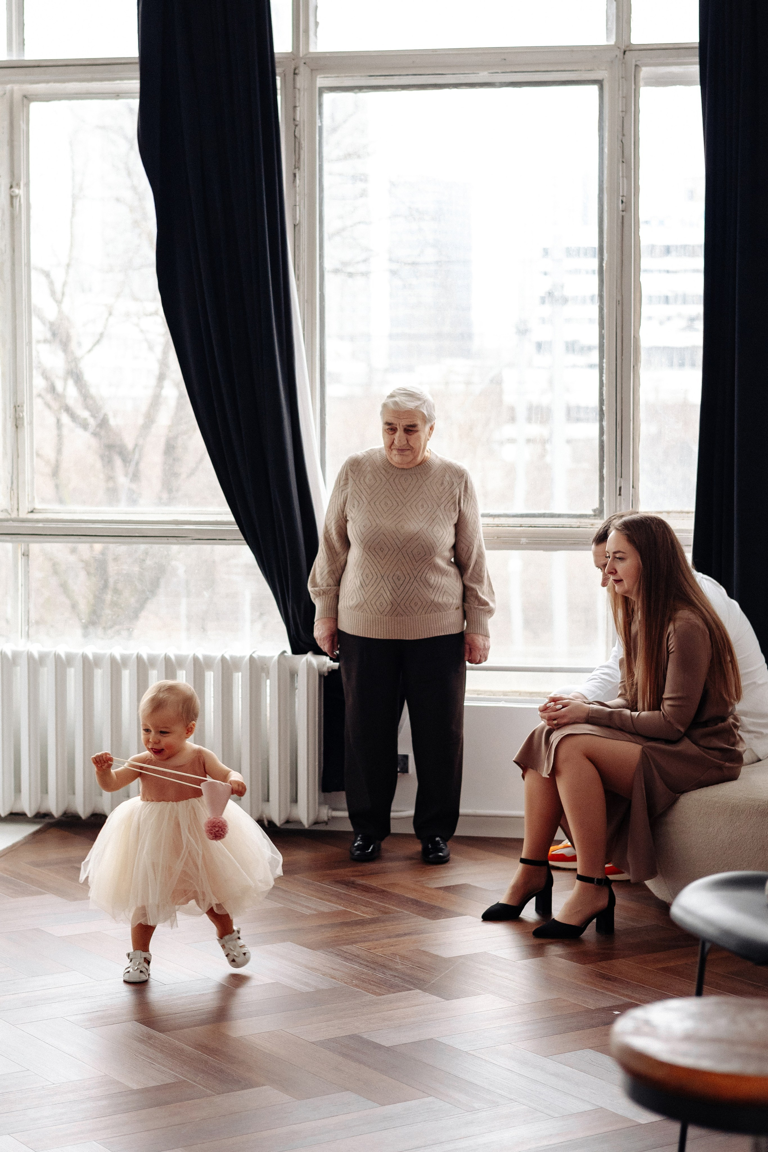 Фотосессия в честь 1 годика Яны. Семейный фотограф в Москве Марина Петра