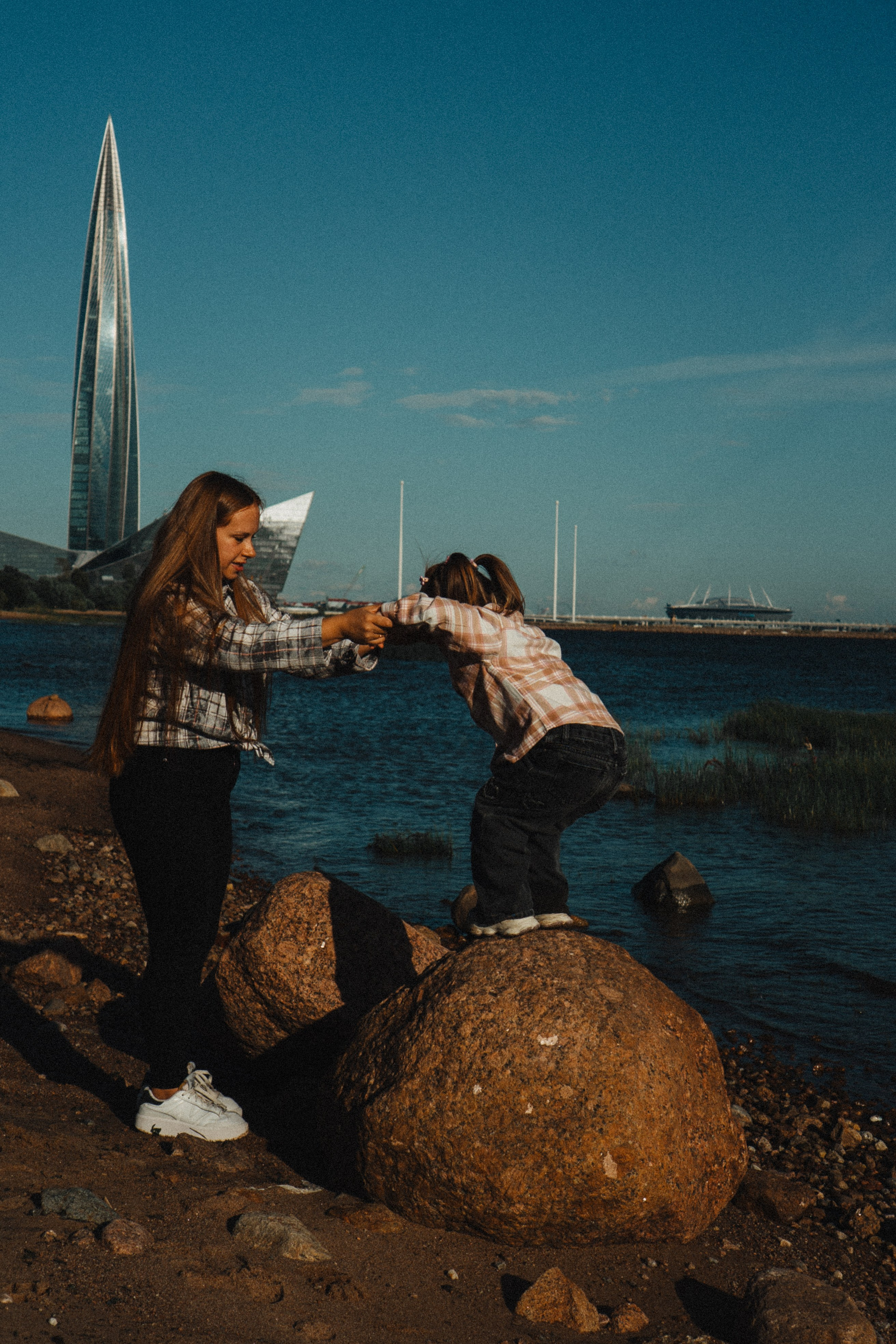 МАМА И ДОЧКА НА ФИНСКОМ ЗАЛИВЕ. Профессиональный фотограф, Санкт-Петербург — Виктория Богомолова