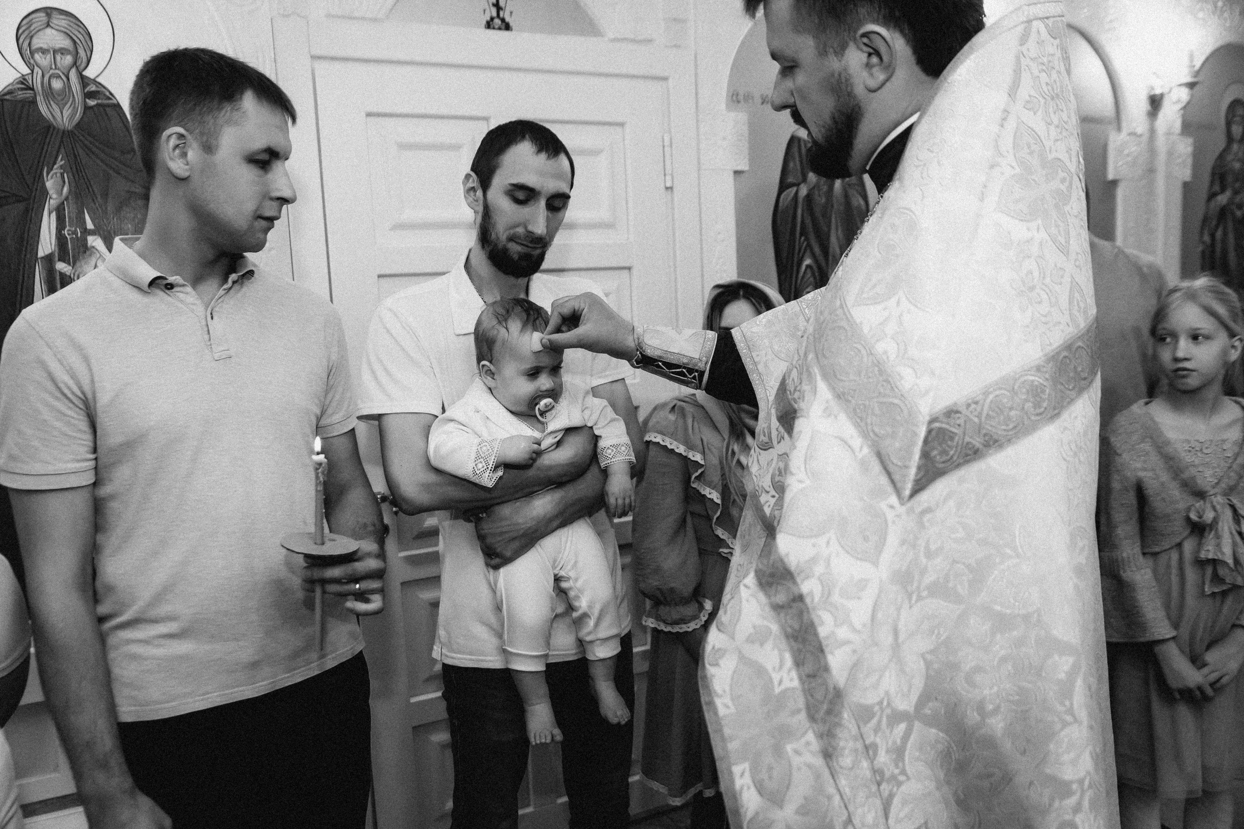 Крещение Влада. Семейный фотограф Минск Усова Ольга