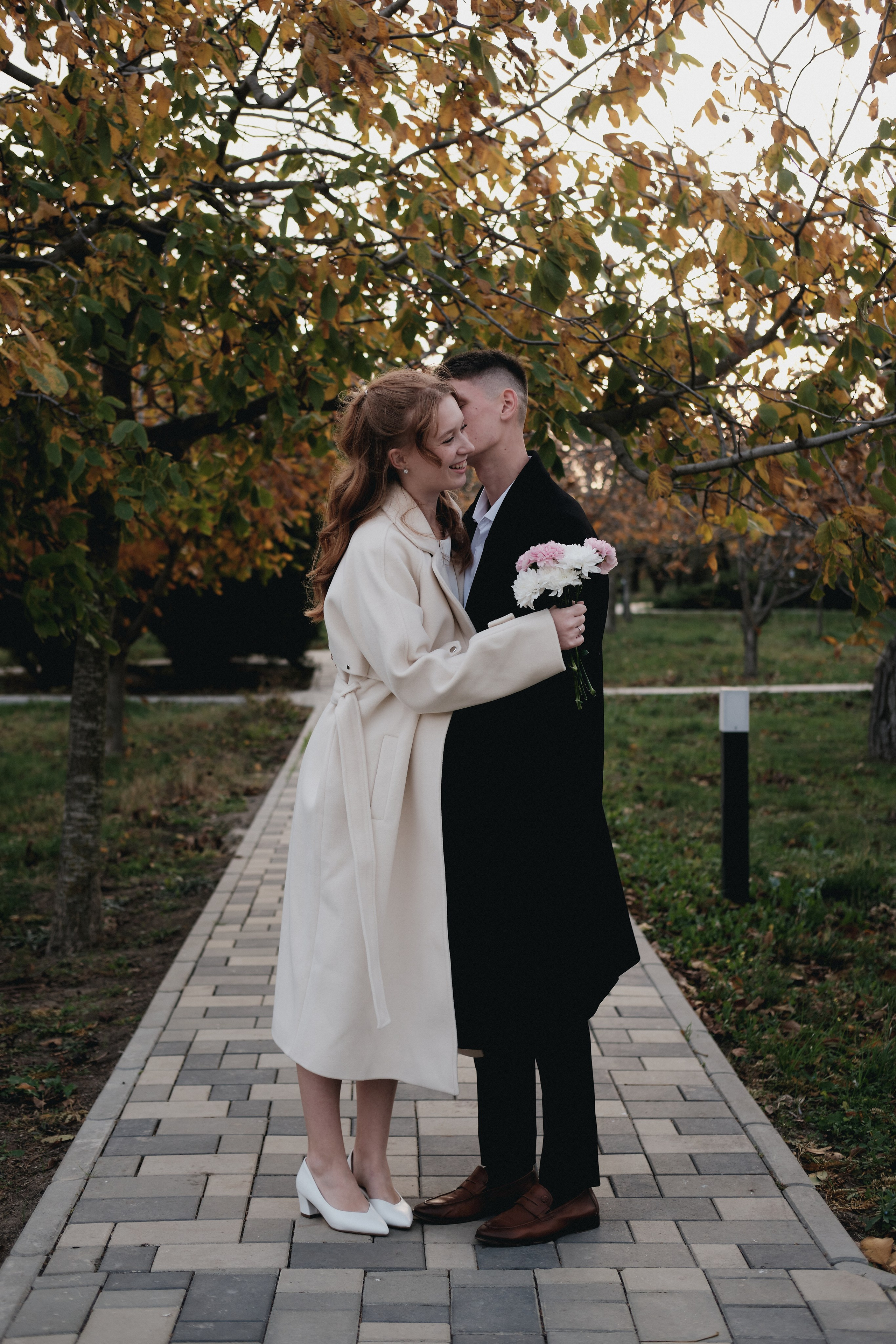 Свадебная фотосессия в Анапе. Осень. Фотограф в Анапе и Краснодаре Тина