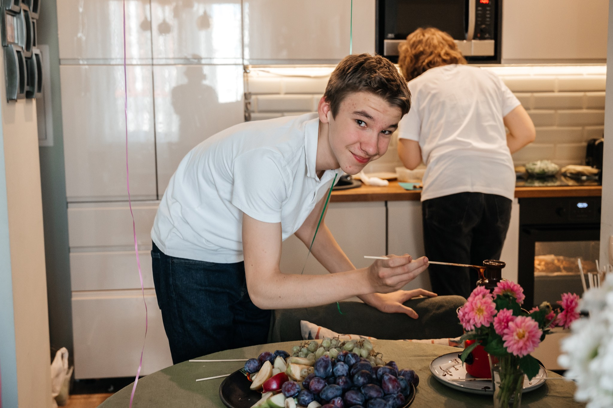 Детский день рождения дома. Свадебный и семейный фотограф из Санкт-Петербурга Климов Анатолий