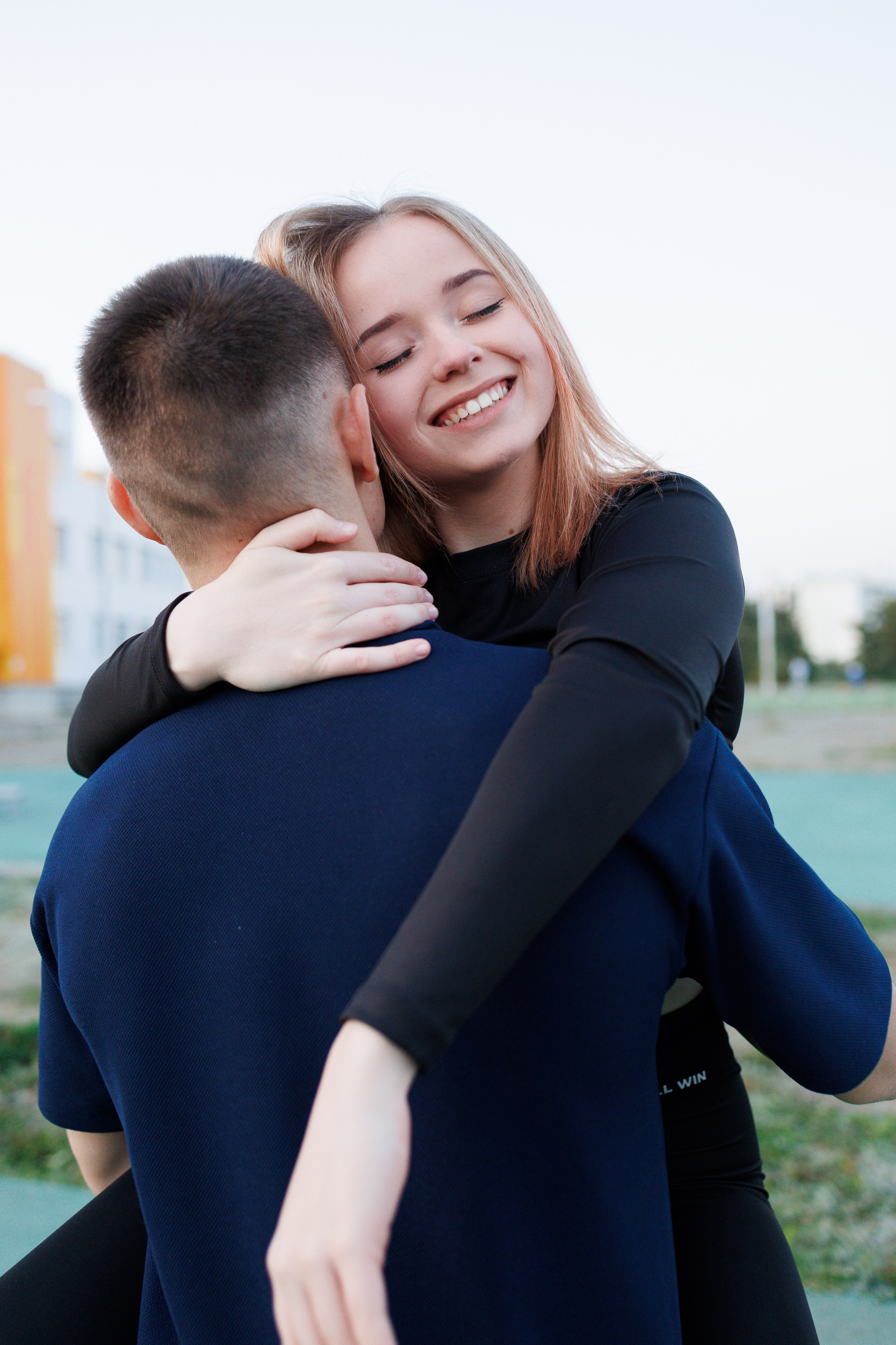 На спорт площадке (Настя+Игорь). Photograph Svetlana Volkova