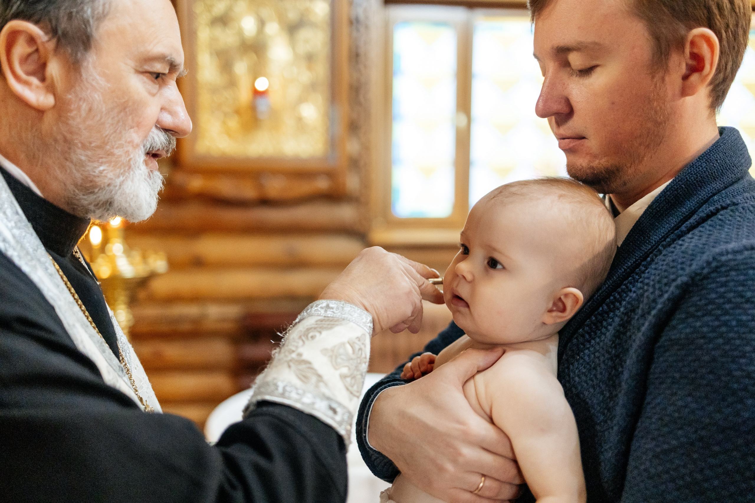 Крещение Полины. Photograph Svetlana Volkova