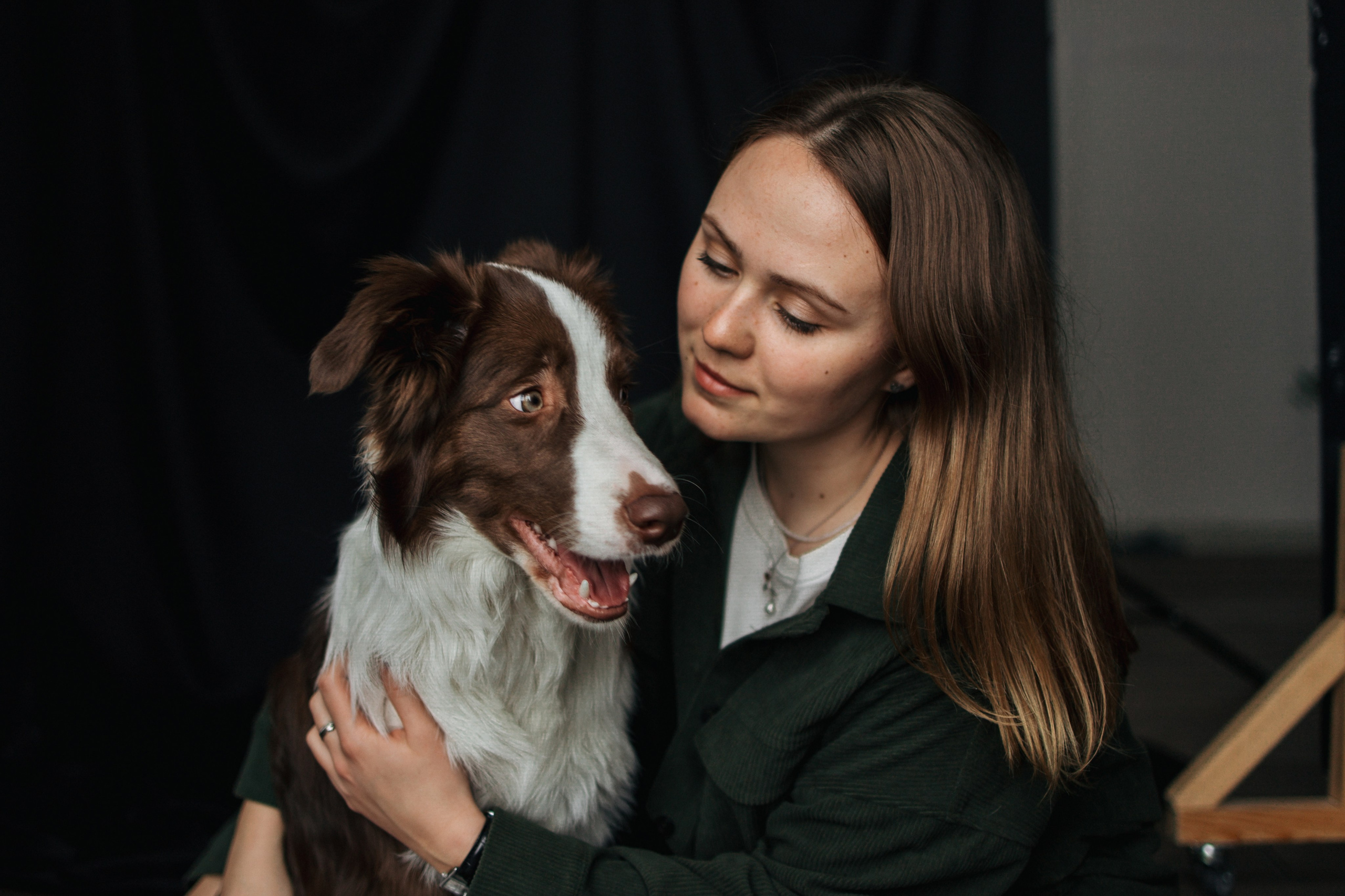 Настя и Симба. Фотограф — Анималист | Санкт-Петербург