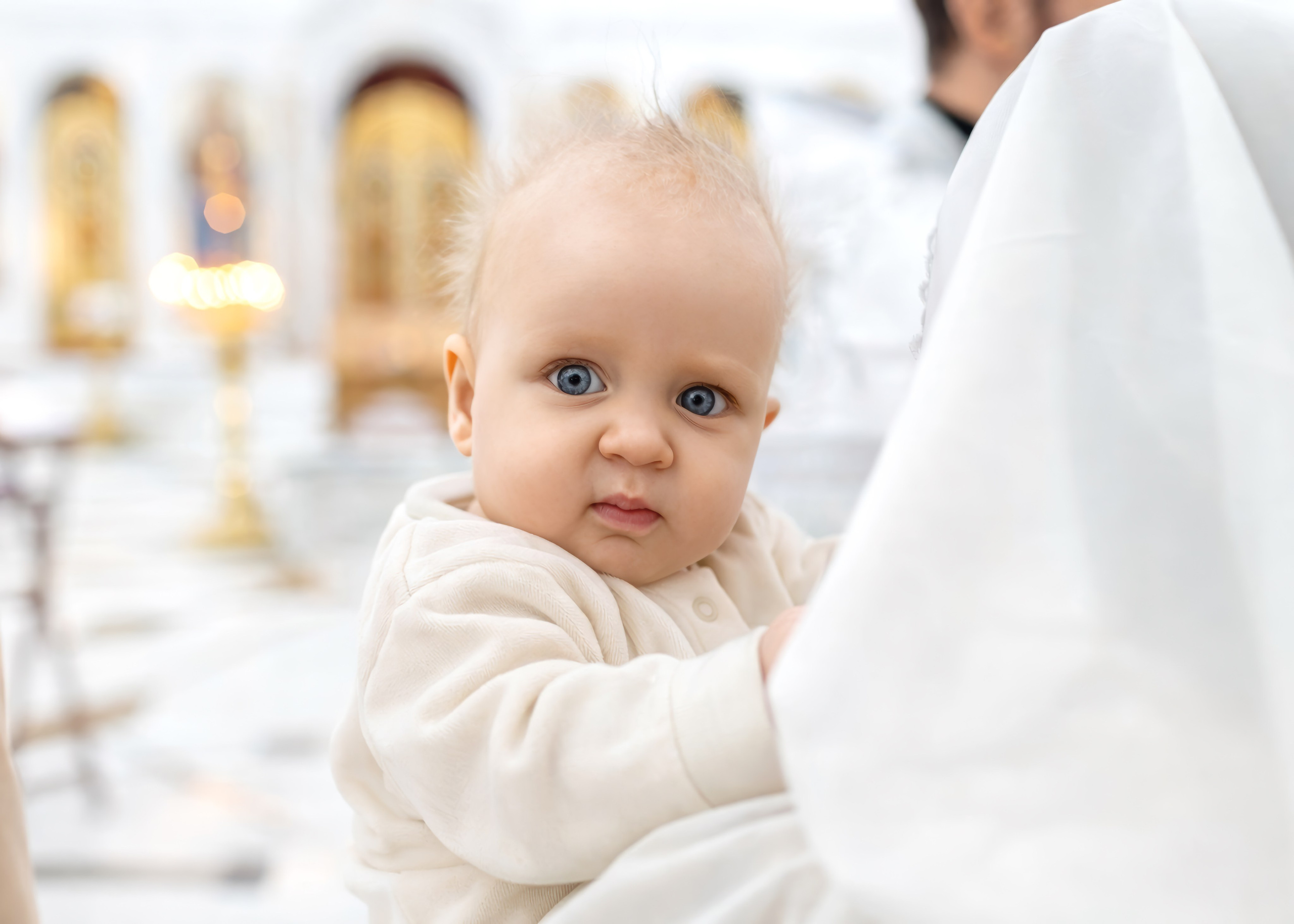 Крещение Леонида. Семейный и детский фотограф в Москве Юлия