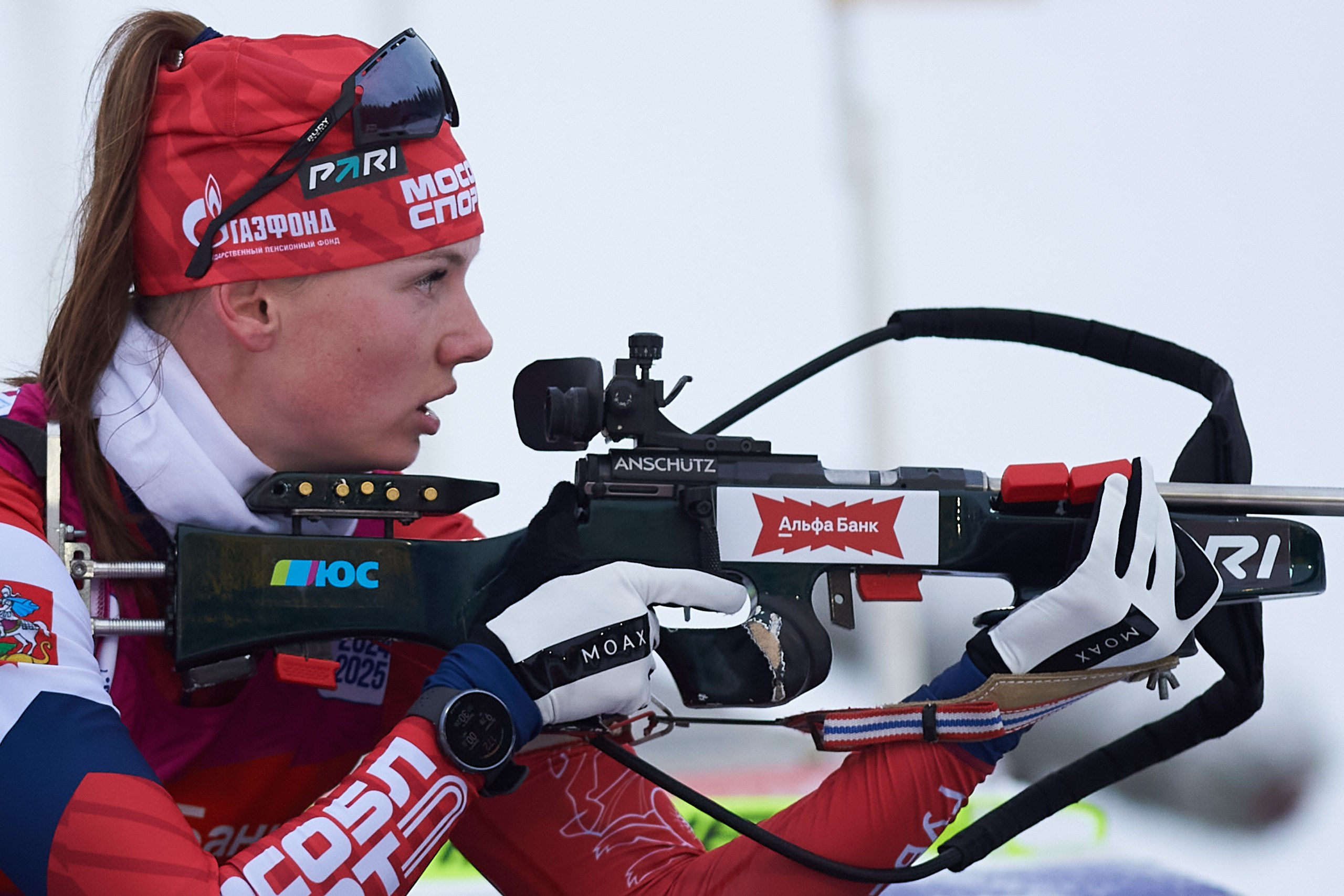 Биатлон. Чемпионат России — 2024/2025, 3-й этап, Ижевск. Ижевская винтовка. Спортивный репортажный фотограф в Ижевске Сергей Мерзляков