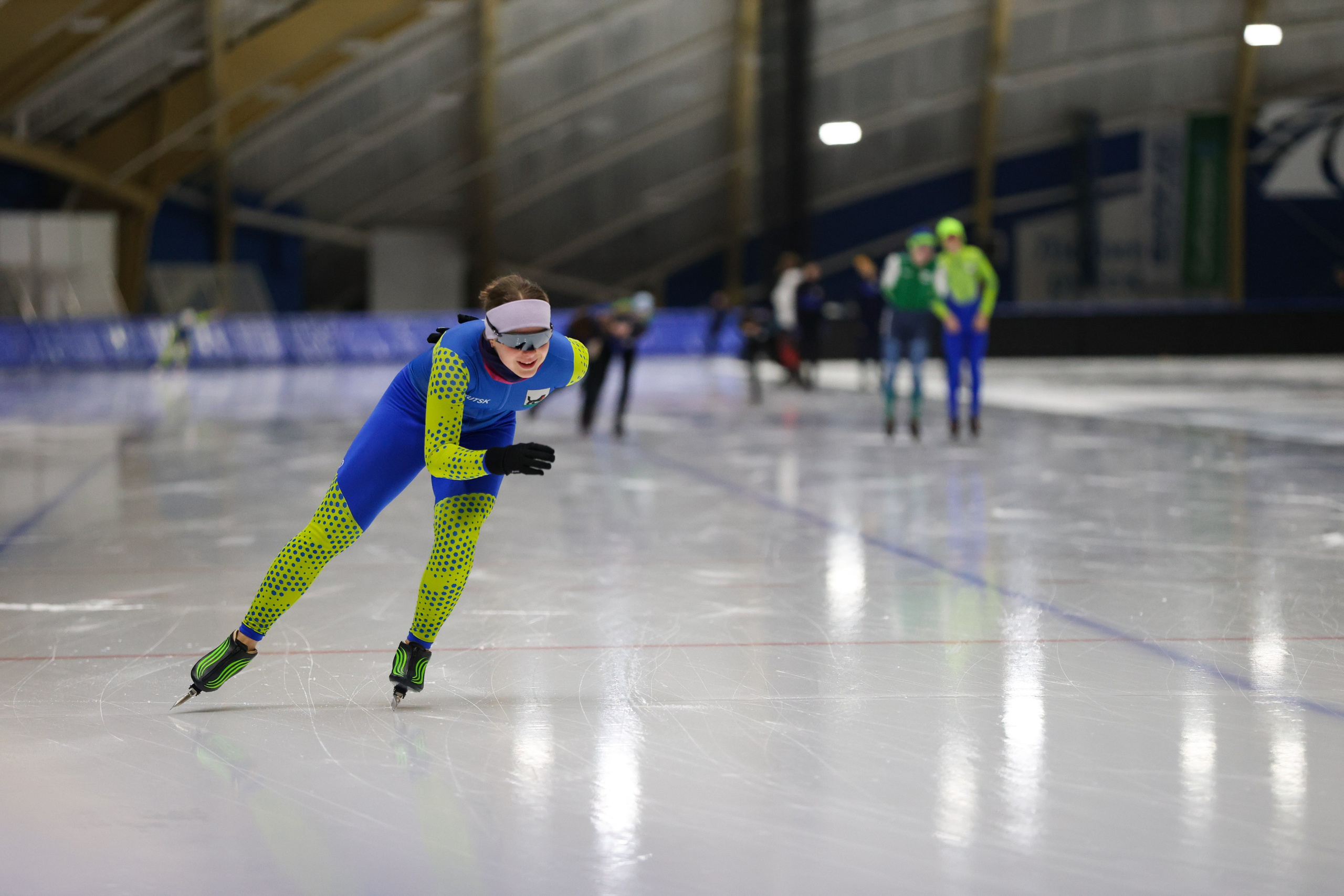 Тренировки. Конькобежный спорт. Иркутск, 2026. Спортивная съемка Мария Царфати