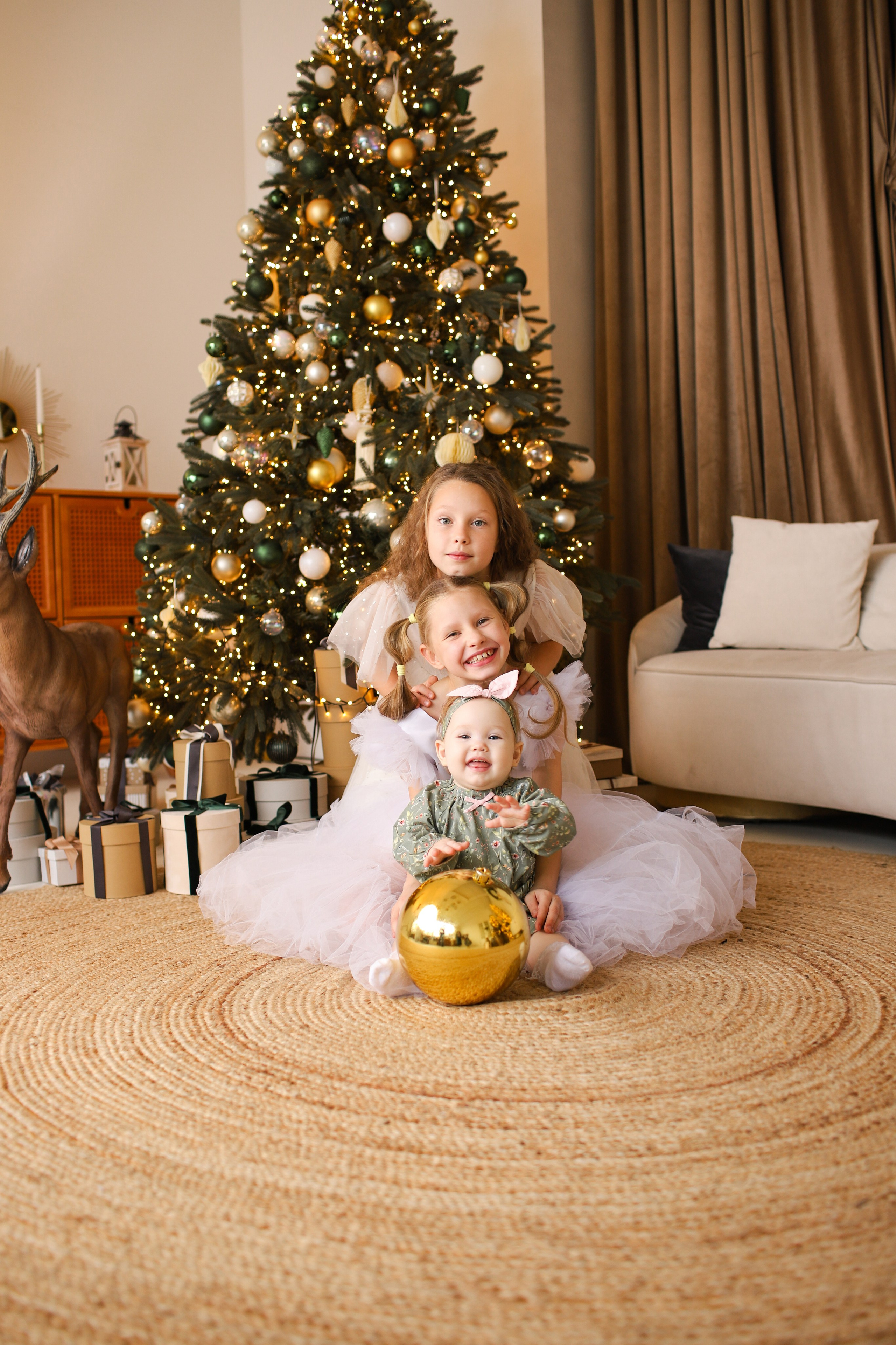 Новогодние детские фотосессии. Ирина Кан Фотограф новорожденных в Екатеринбурге