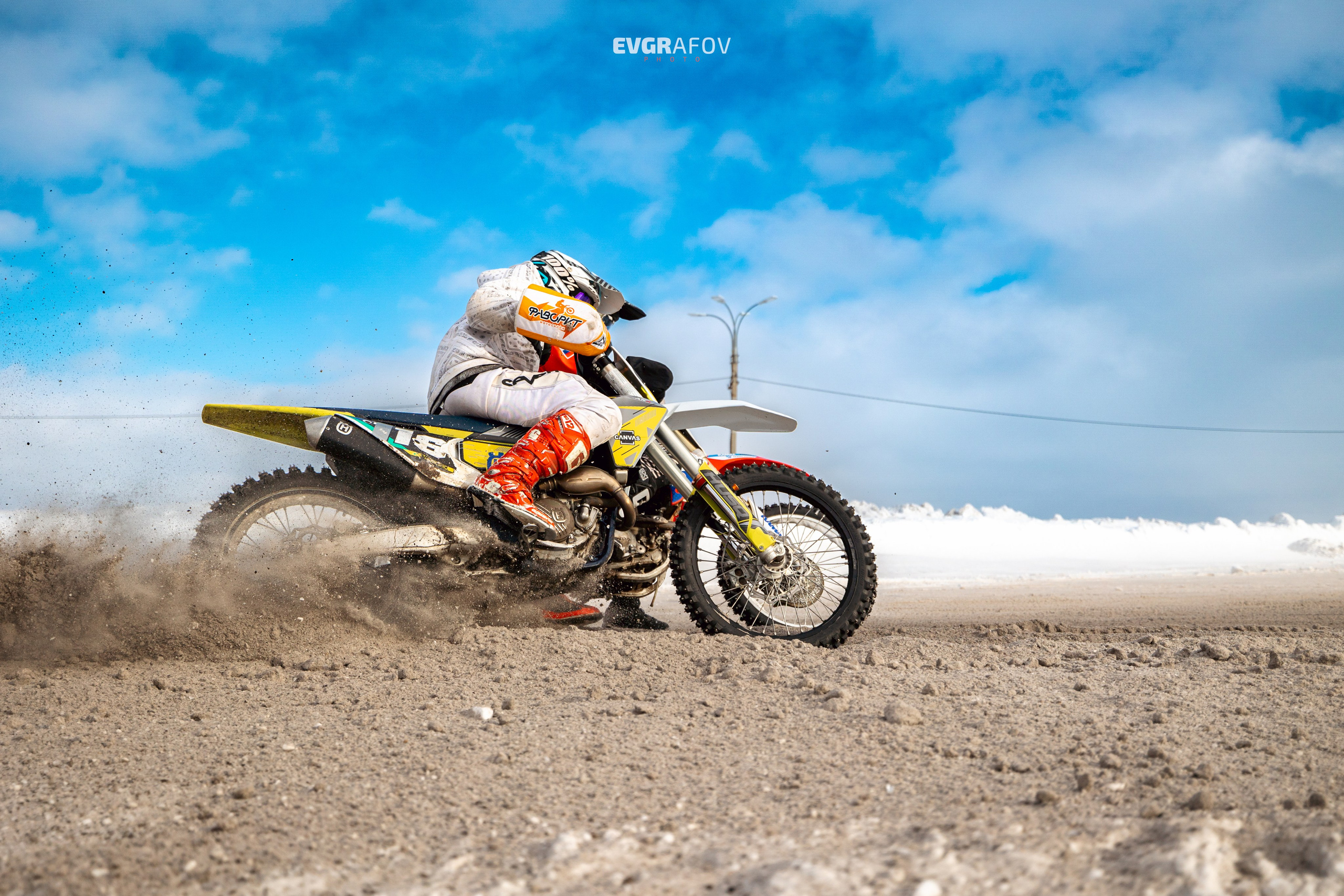 Открытый кубок Республики Татарстан по мотокроссу 3 этап. 4 февраля 2024 г. Фотограф Евграфов Александр