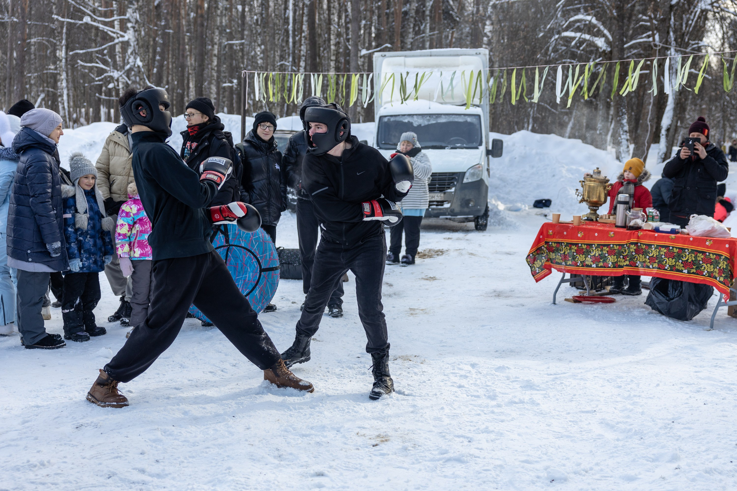 Празднование Масленицы в Берендеевке. Портретный фотограф в Костроме Наталия Клевинскас