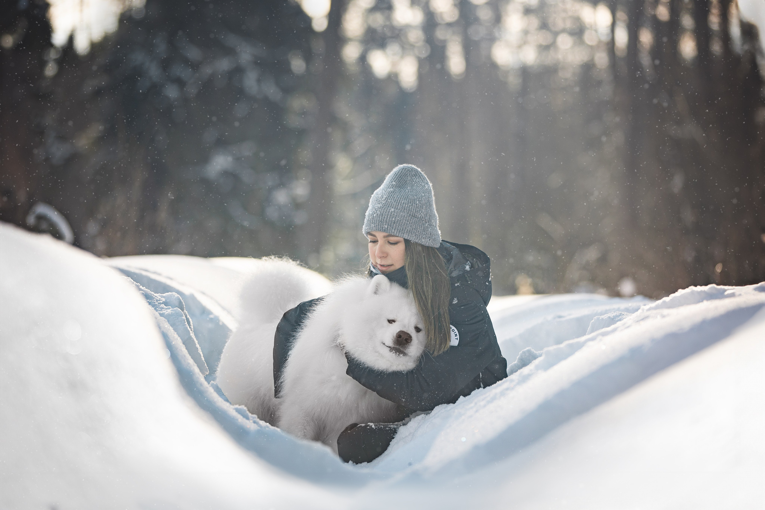 Дмитрий, Наталья и Панти. Фотограф анималист в Москве Майорова Евгения