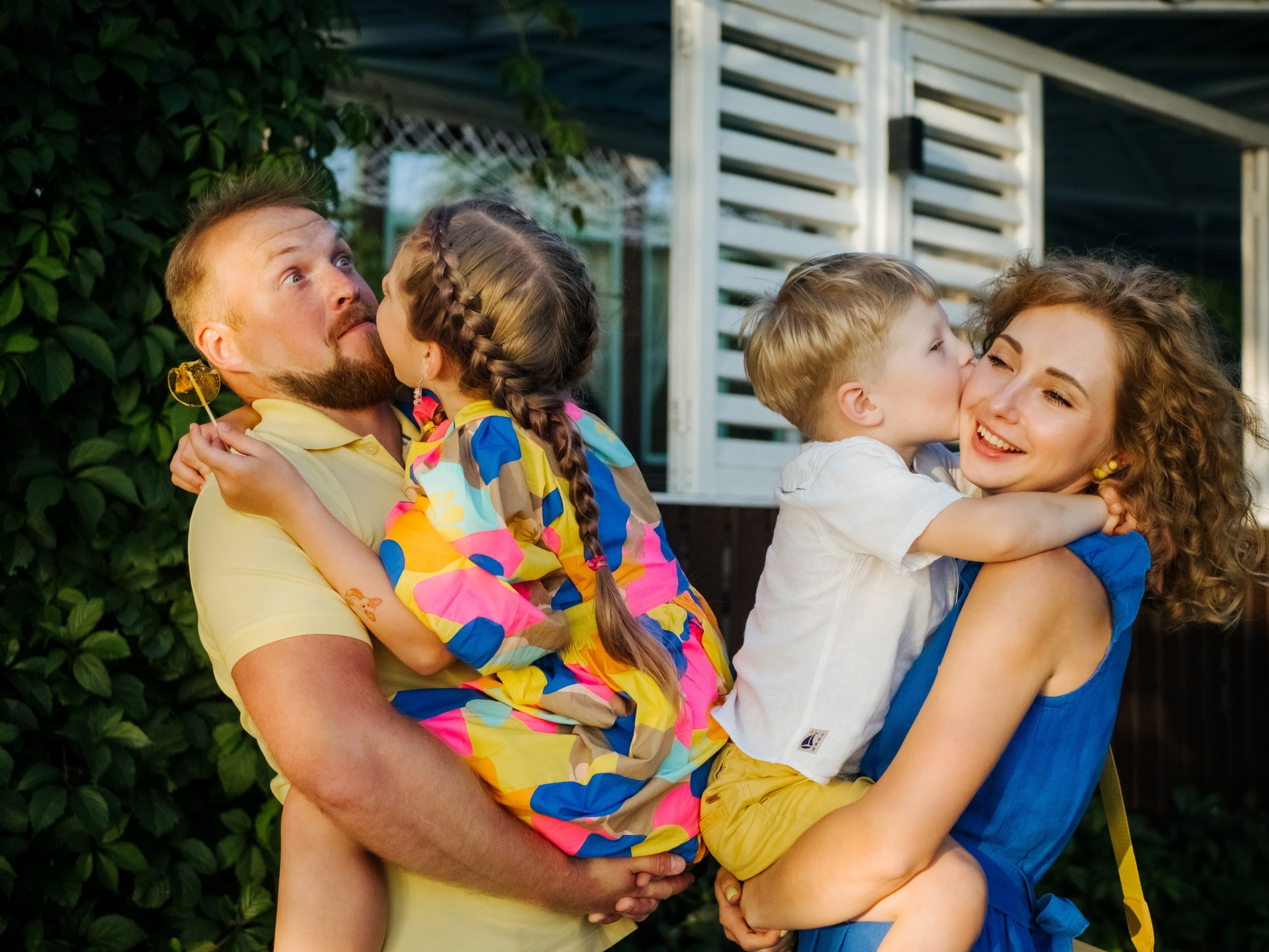 Лёша + Лена + Василиса + Макс. Семейный, детский, свадебный, фотограф в городе Анапа